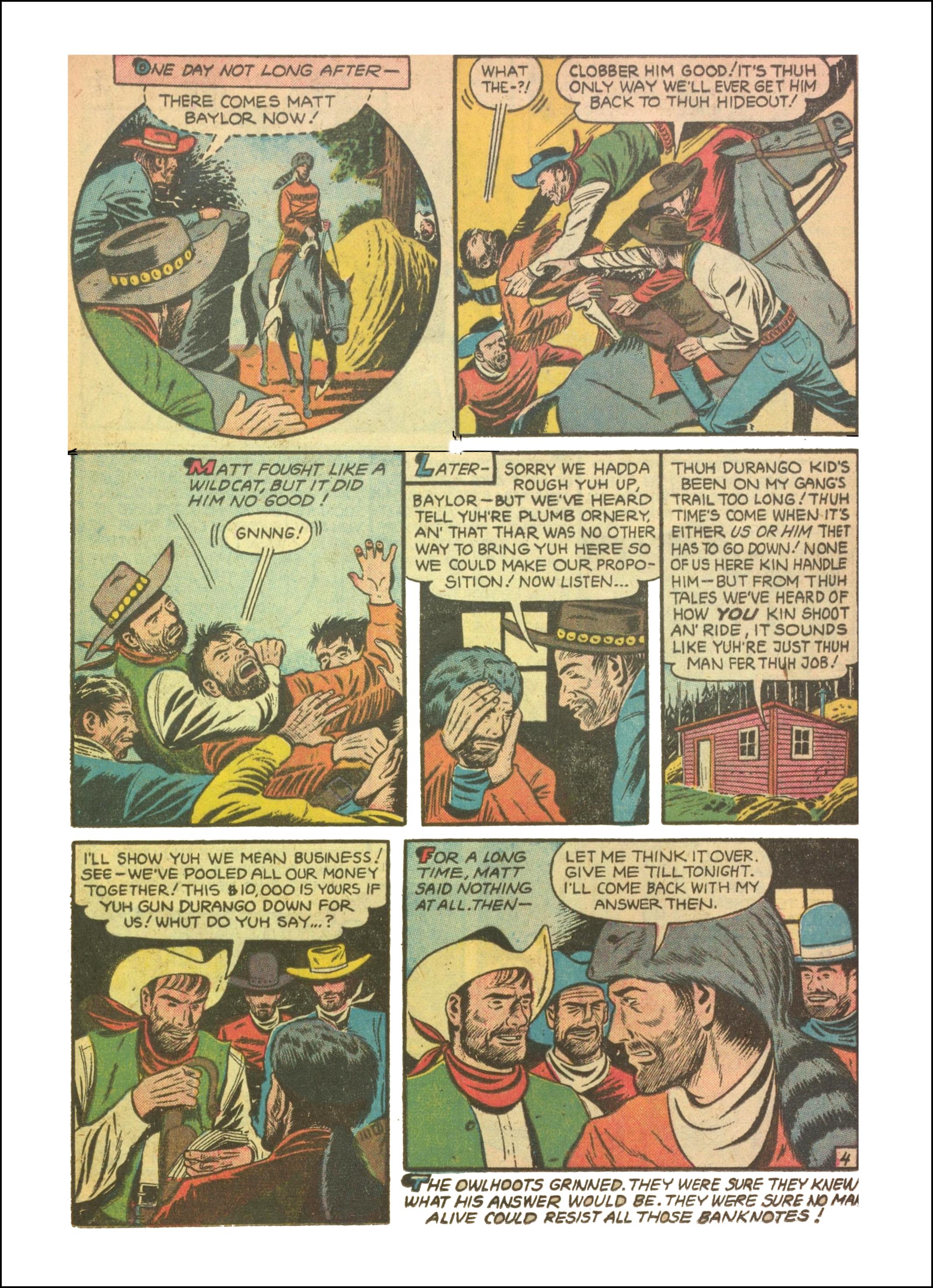 Read online Charles Starrett as The Durango Kid comic -  Issue #36 - 13