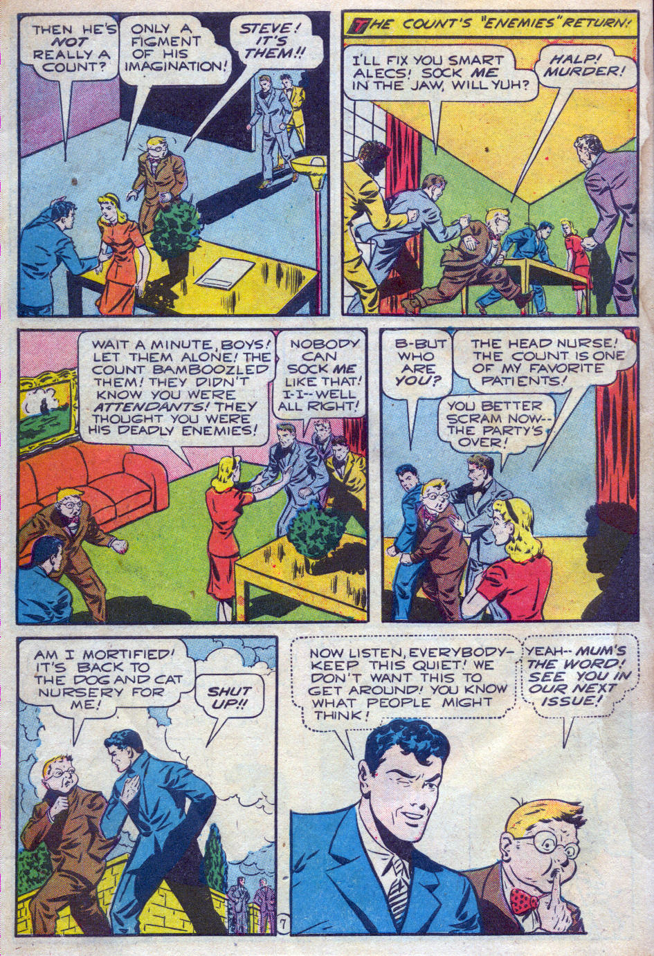 Read online Exciting Comics comic -  Issue #51 - 51