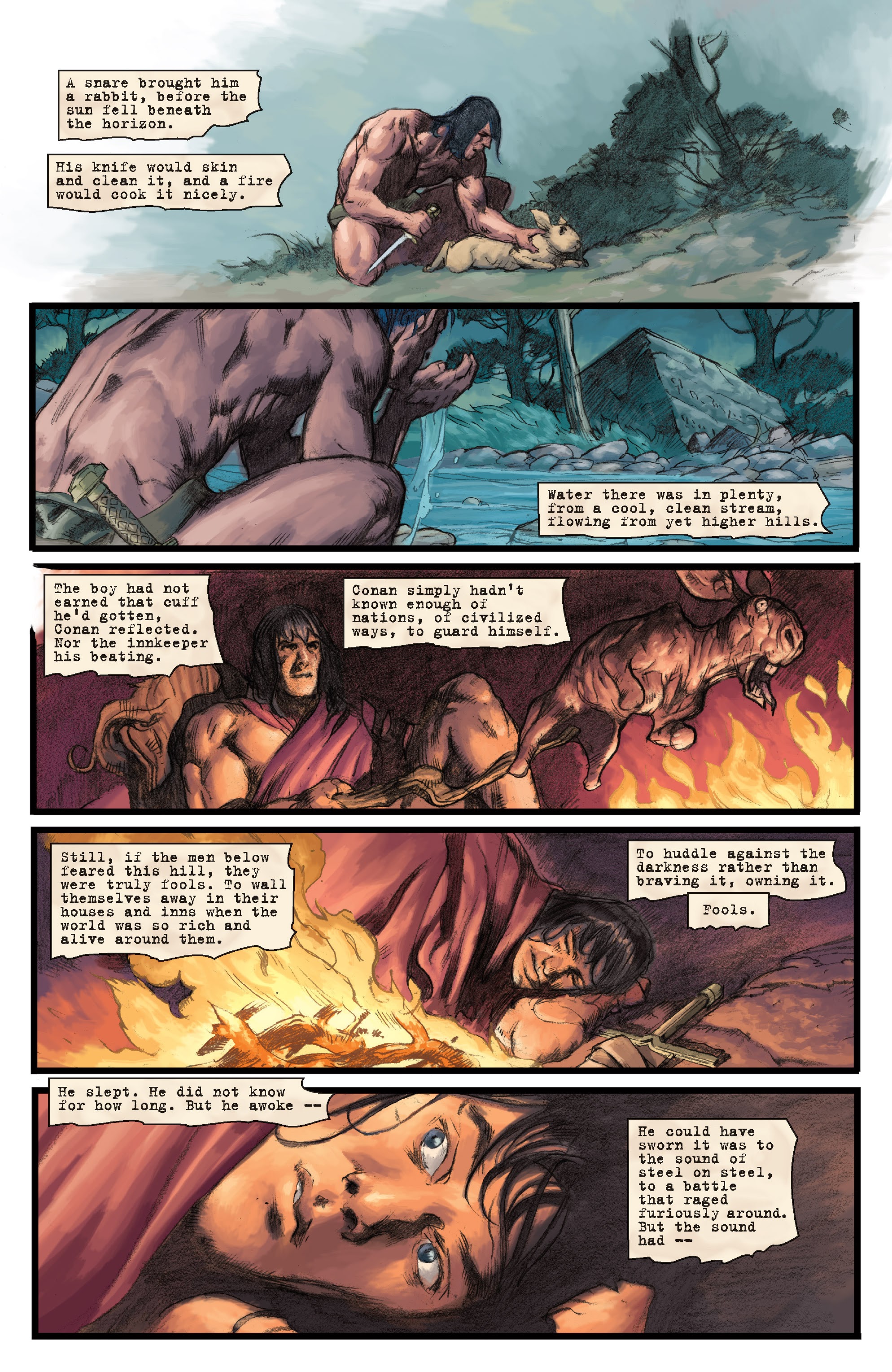 Read online Conan Chronicles Epic Collection comic -  Issue # TPB Out of the Darksome Hills (Part 4) - 74