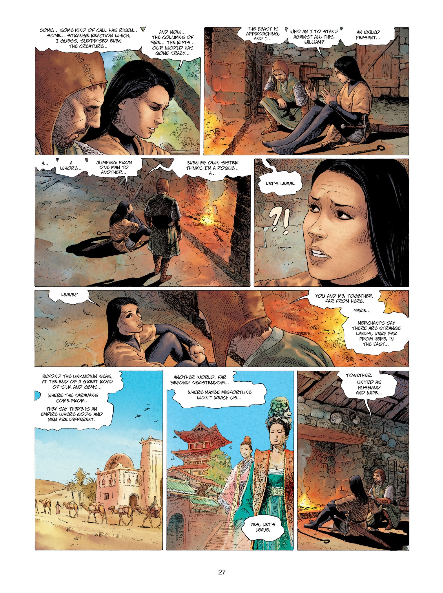 Read online Marie of the Dragons comic -  Issue #5 - 27