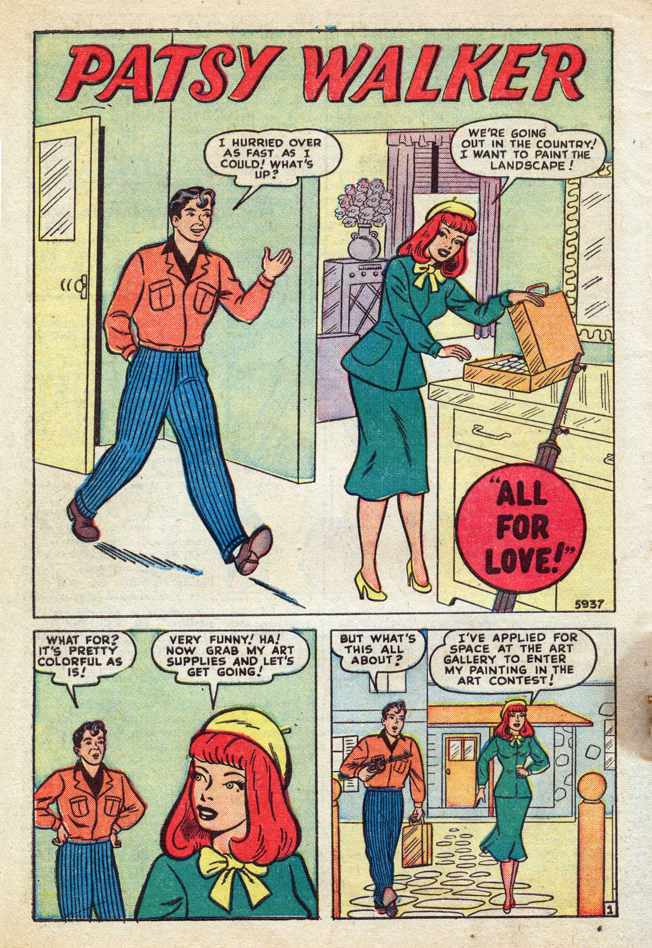 Read online Patsy Walker comic -  Issue #25 - 14