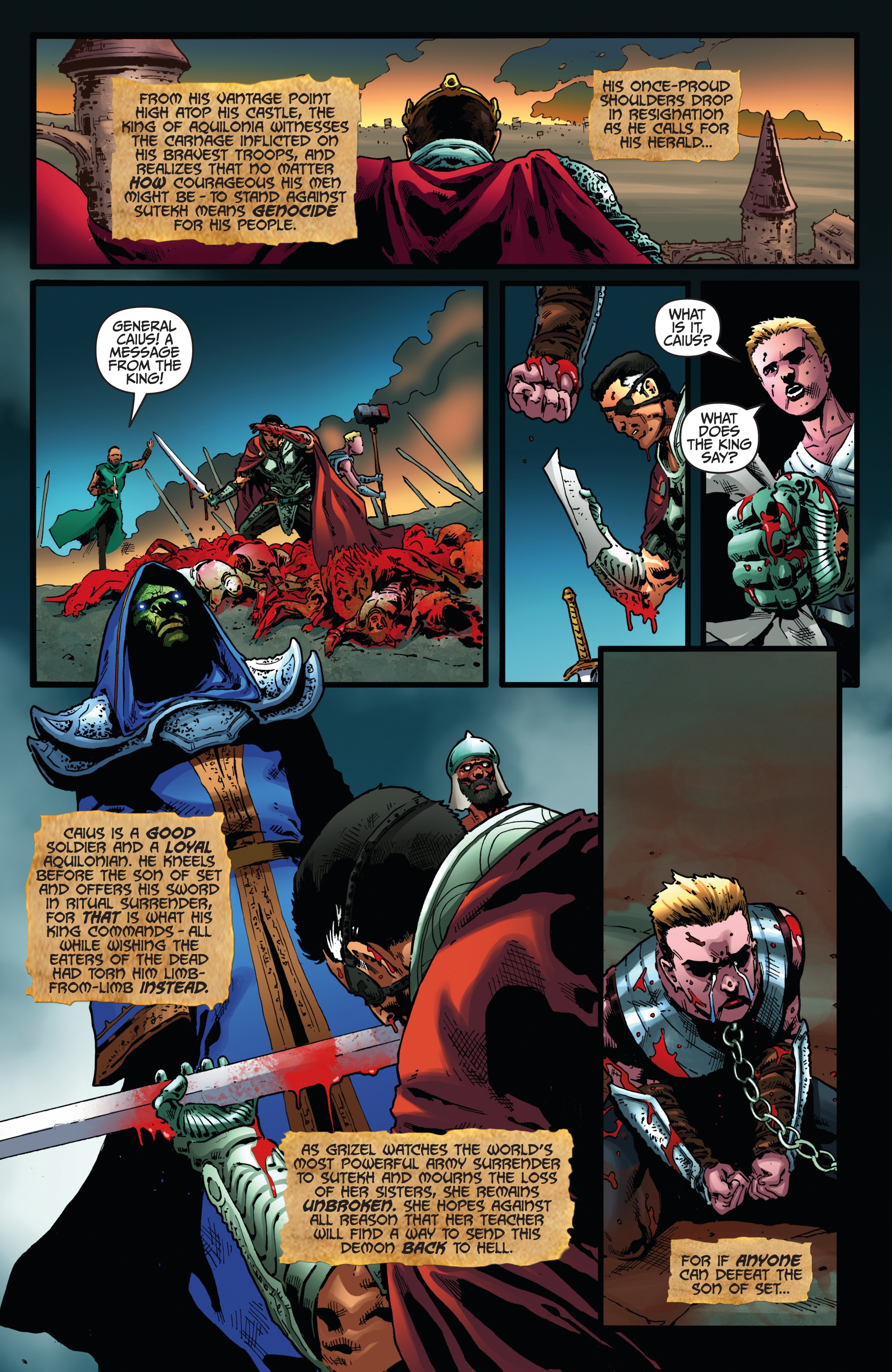 Read online Red Sonja: Vulture's Circle comic -  Issue # _TPB - 90