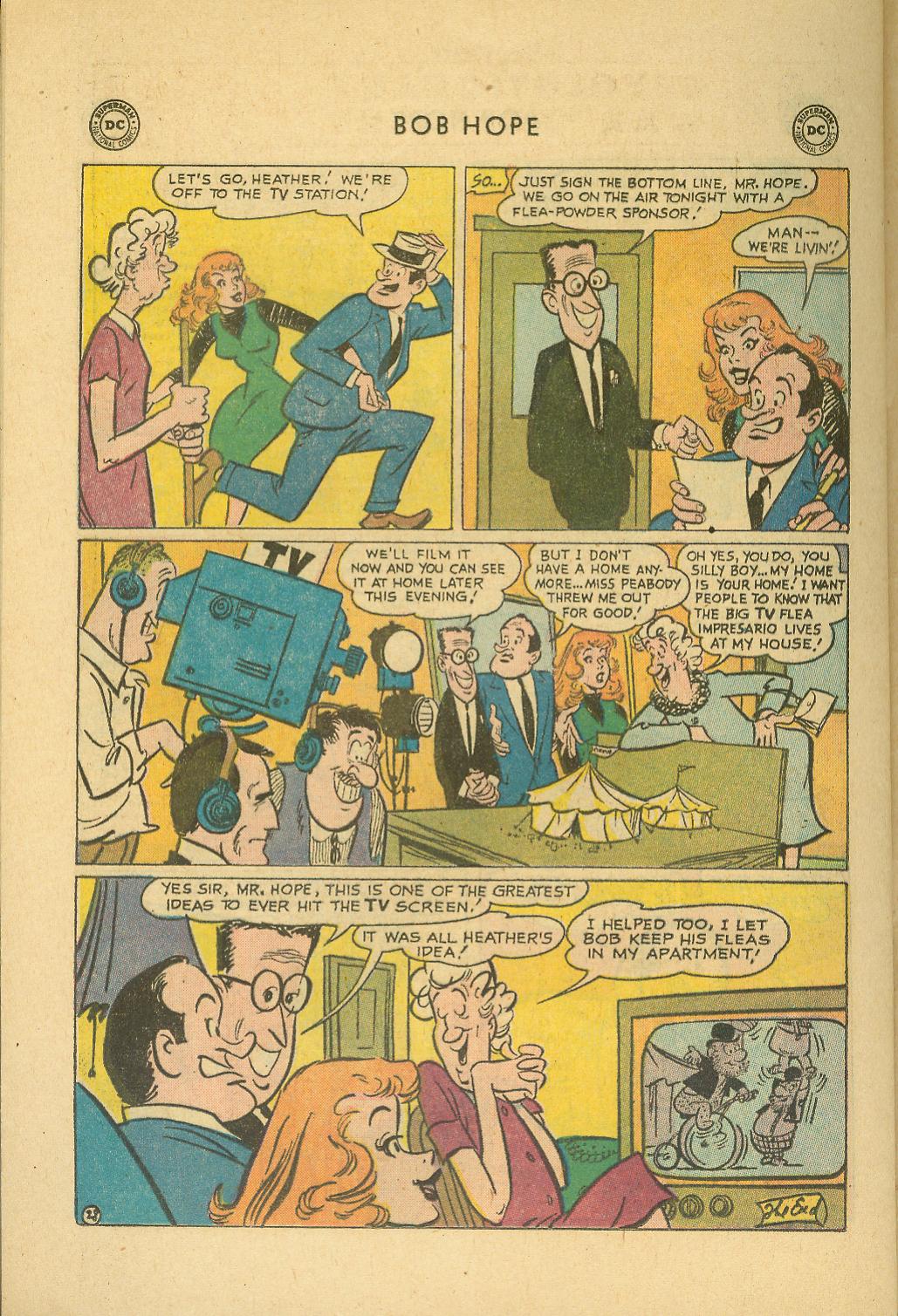 Read online The Adventures of Bob Hope comic -  Issue #67 - 32