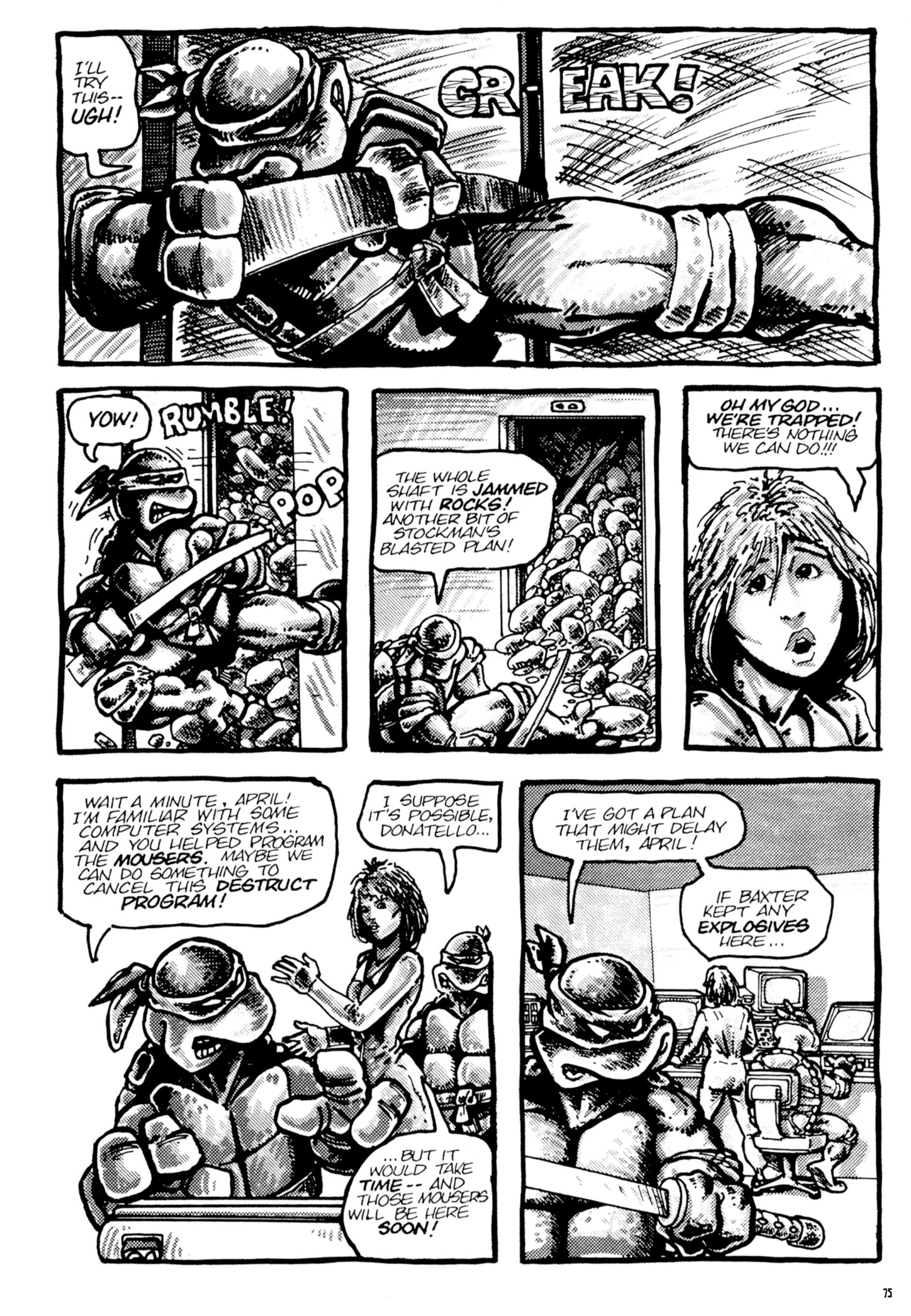 Read online Teenage Mutant Ninja Turtles: The Ultimate Collection comic -  Issue # TPB 1 (Part 1) - 73