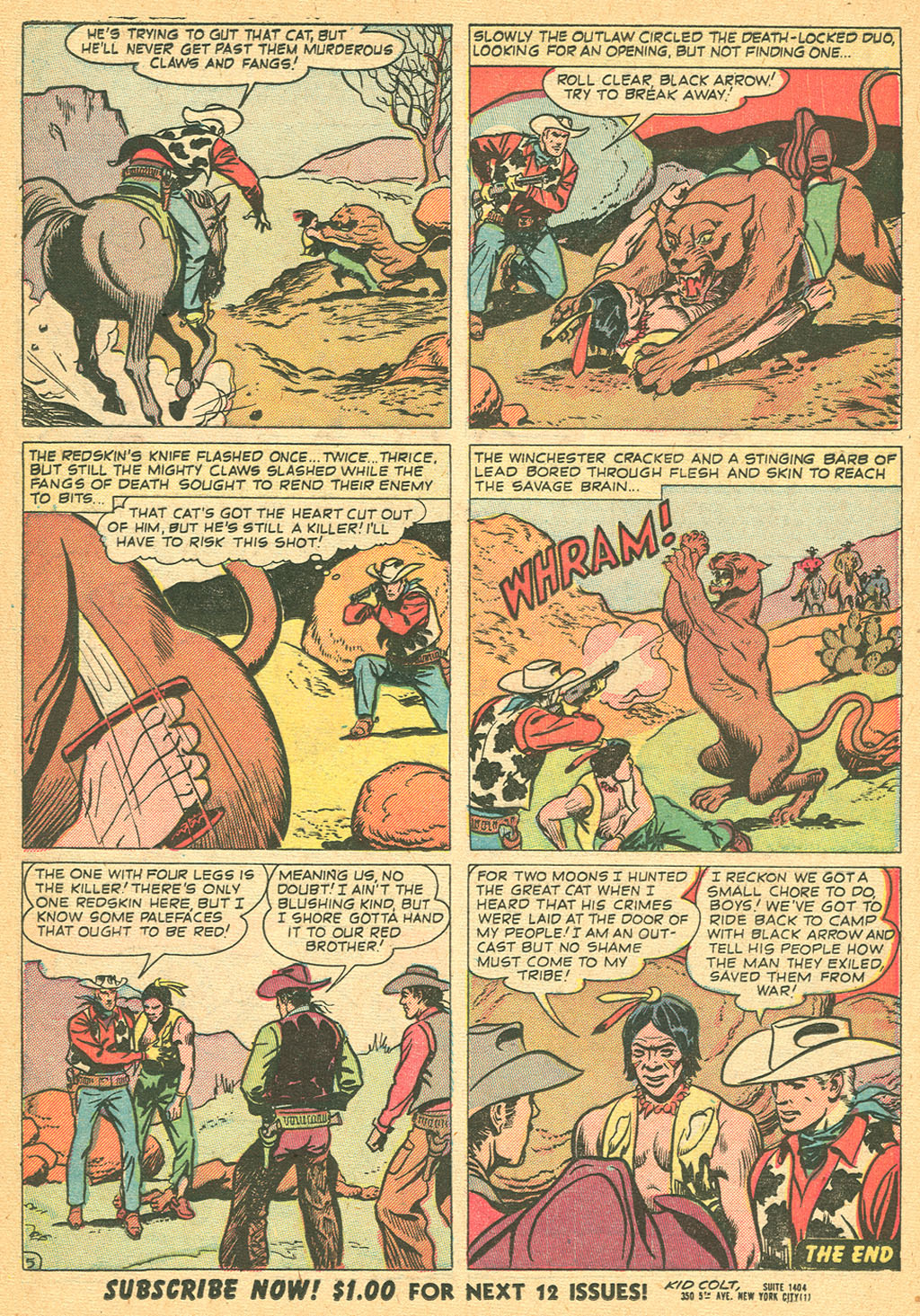 Read online Kid Colt Outlaw comic -  Issue #15 - 16