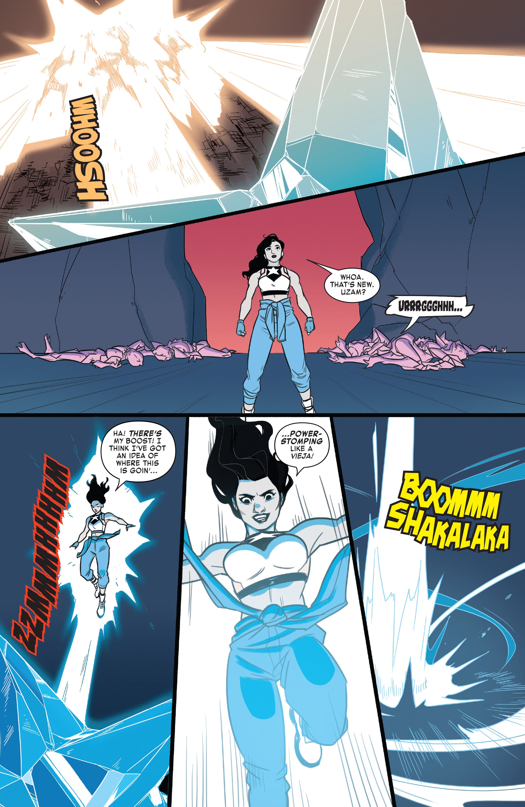 Read online Marvel-Verse: America Chavez comic -  Issue # TPB - 107