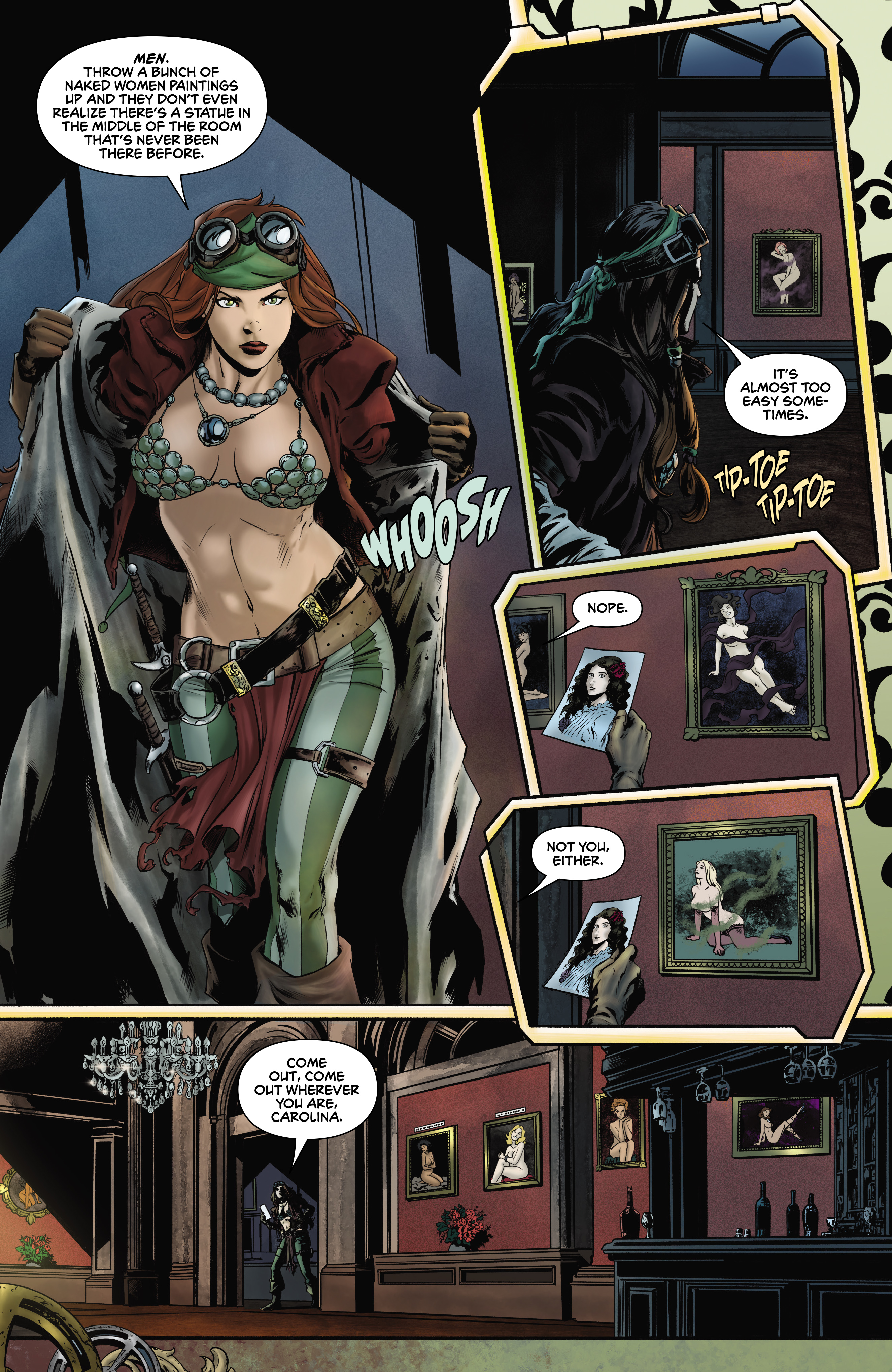 Read online Legenderry: Red Sonja (2023) comic -  Issue # Full - 7