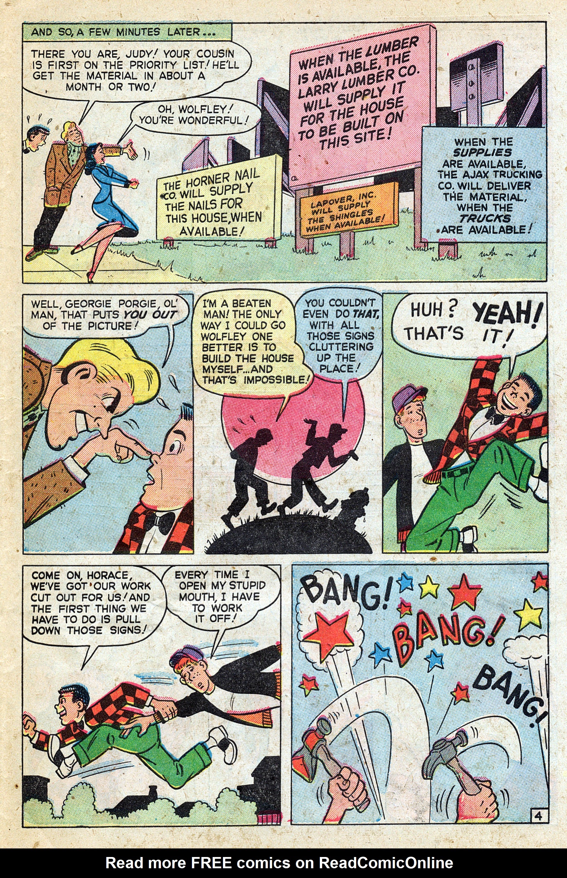 Read online Georgie Comics (1949) comic -  Issue #26 - 33
