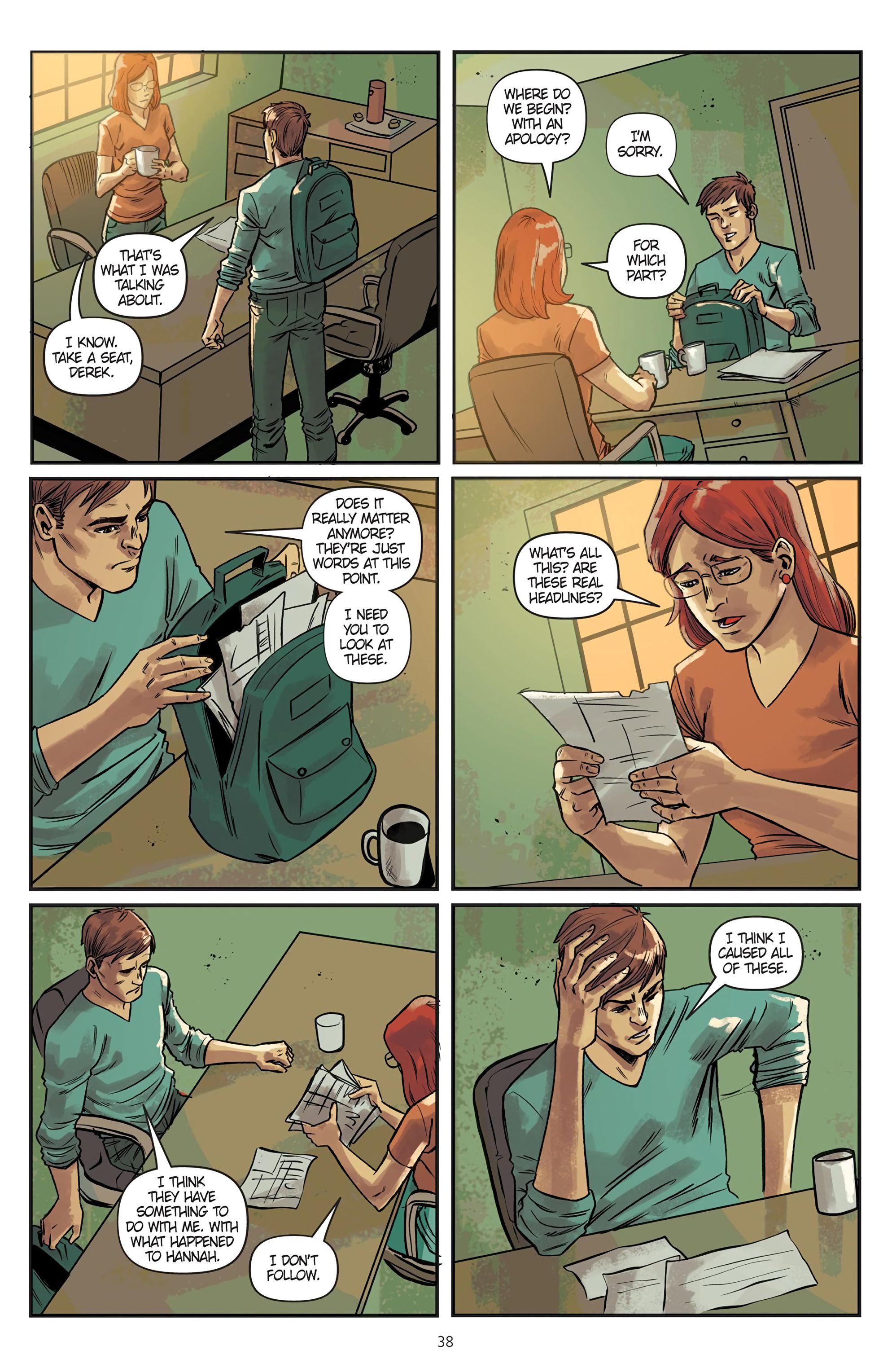 Read online Hustle and Heart: Foretold comic -  Issue # TPB - 38