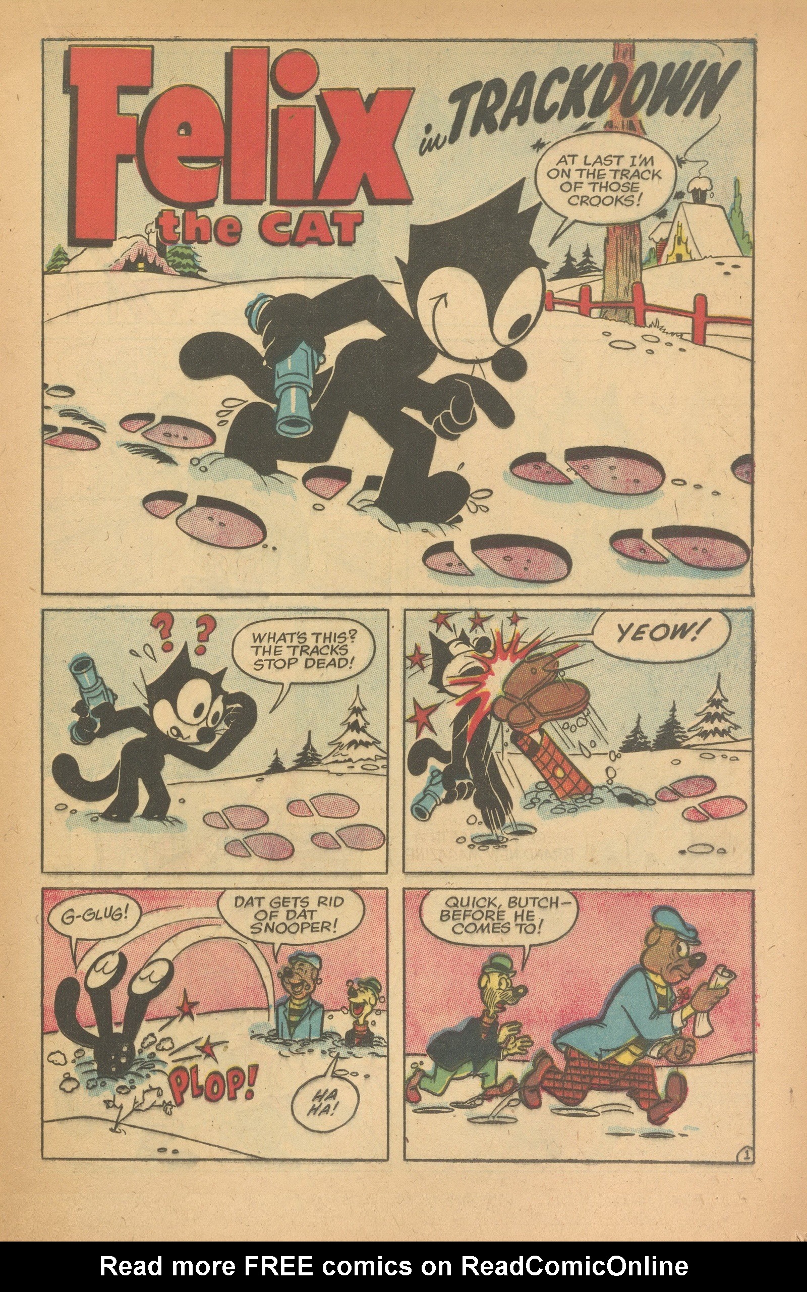 Read online Felix the Cat (1955) comic -  Issue #91 - 21