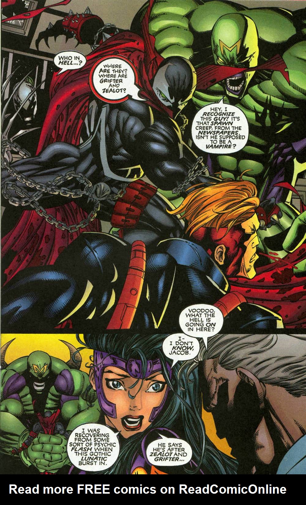Read online Spawn/WildC.A.T.s comic -  Issue #1 - 7