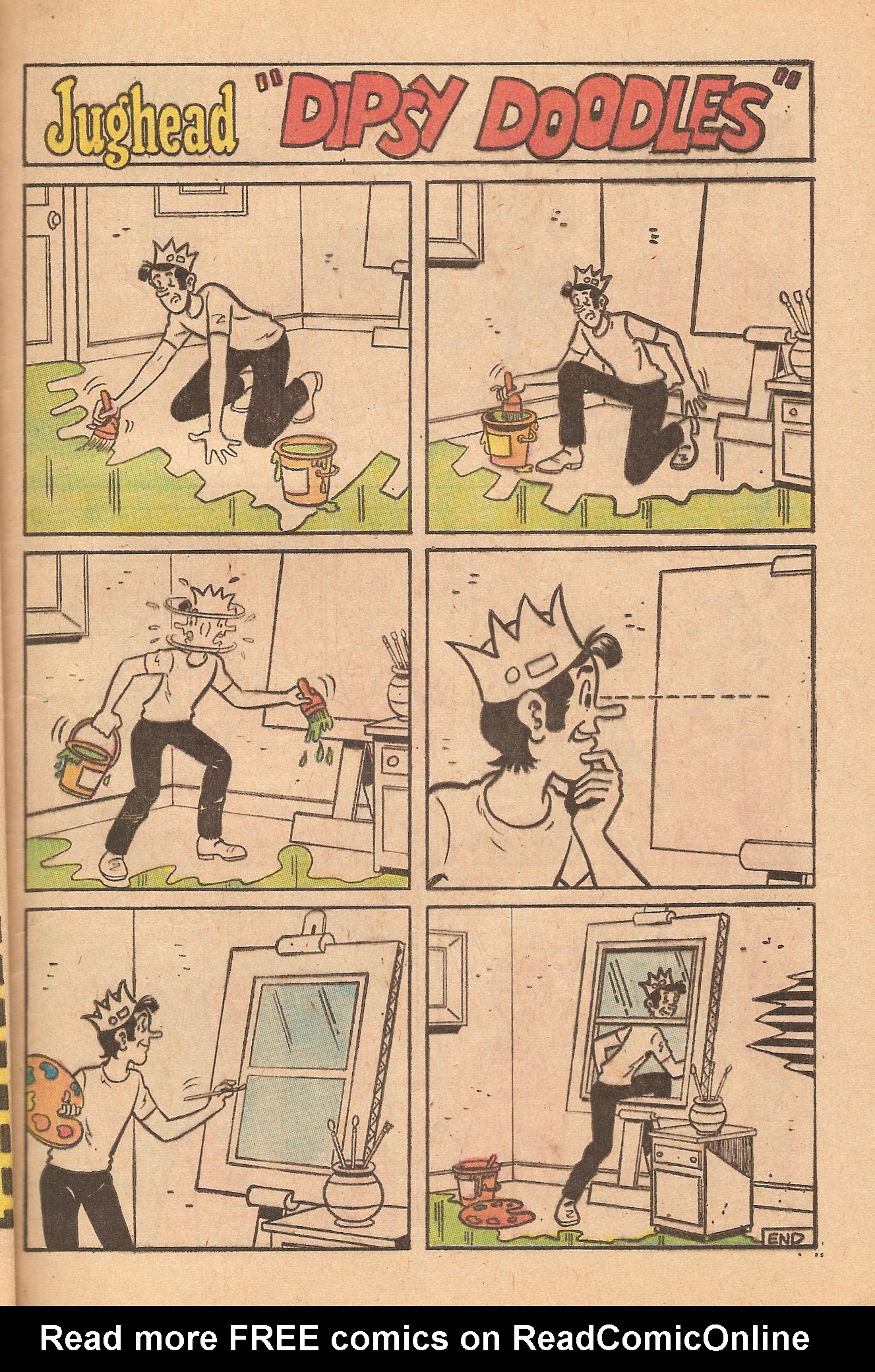 Read online Jughead's Jokes comic -  Issue #35 - 45