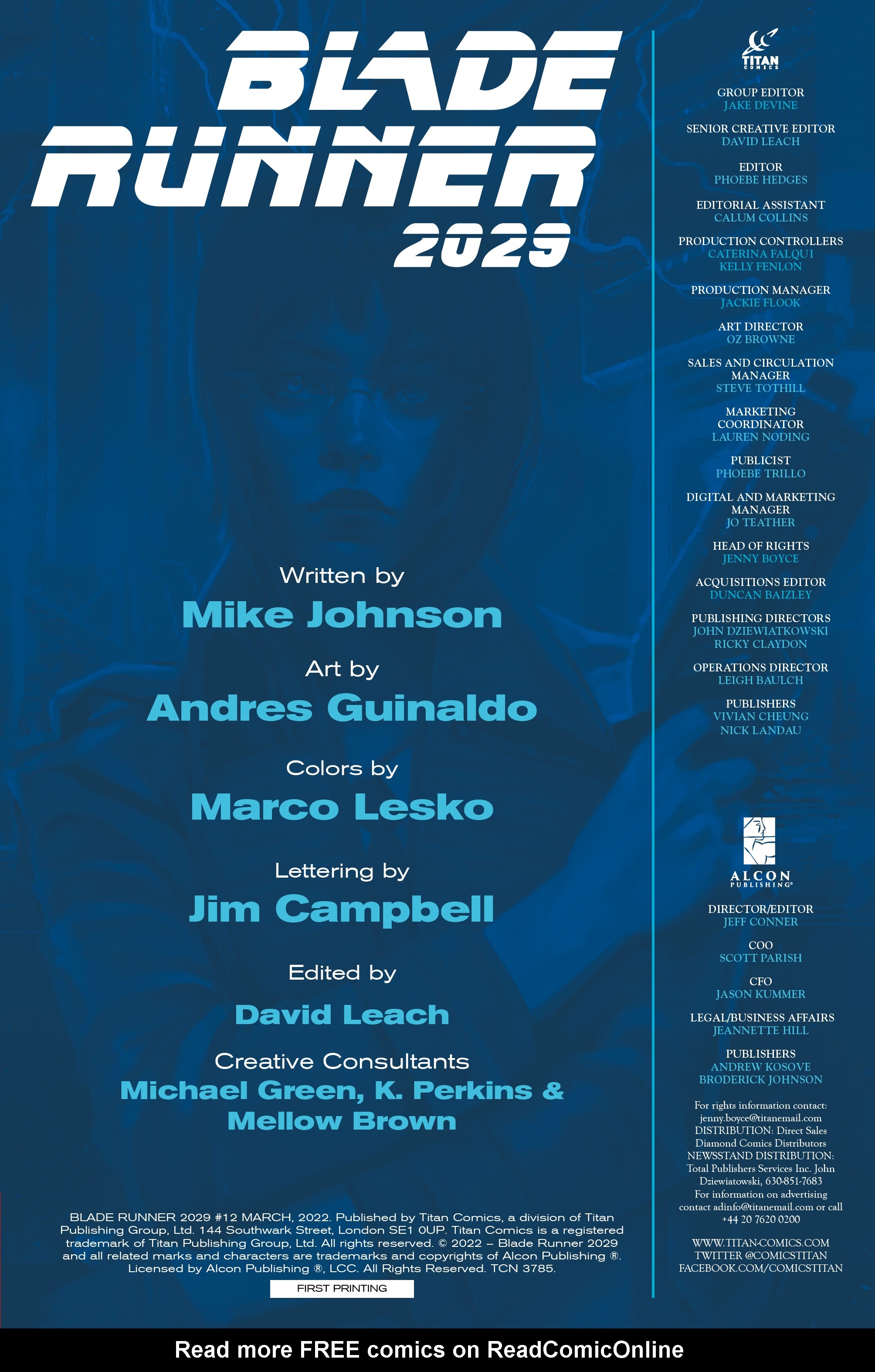 Read online Blade Runner 2029 comic -  Issue #12 - 4