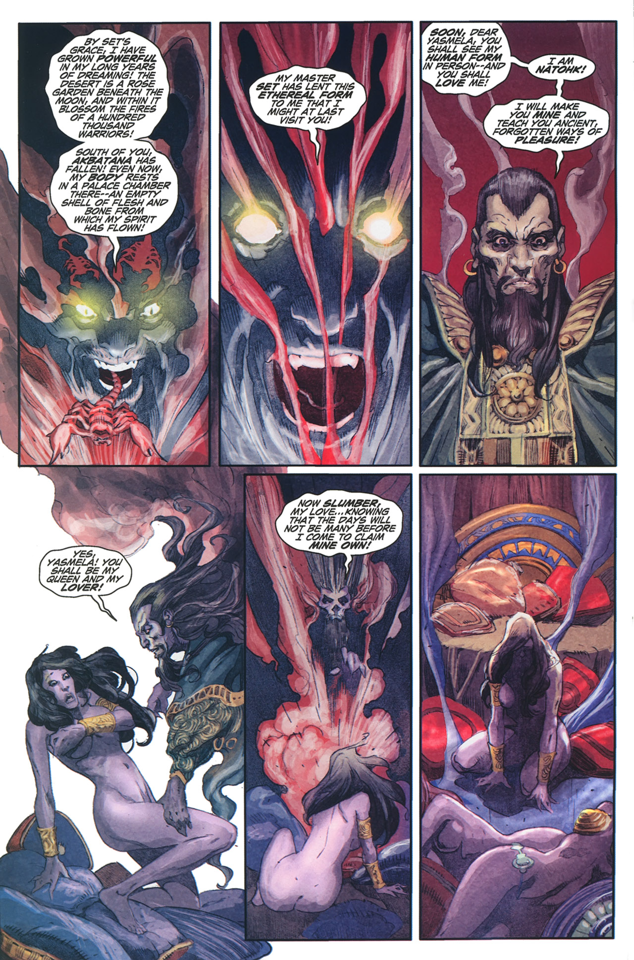 Read online Conan The Cimmerian comic -  Issue #10 - 4