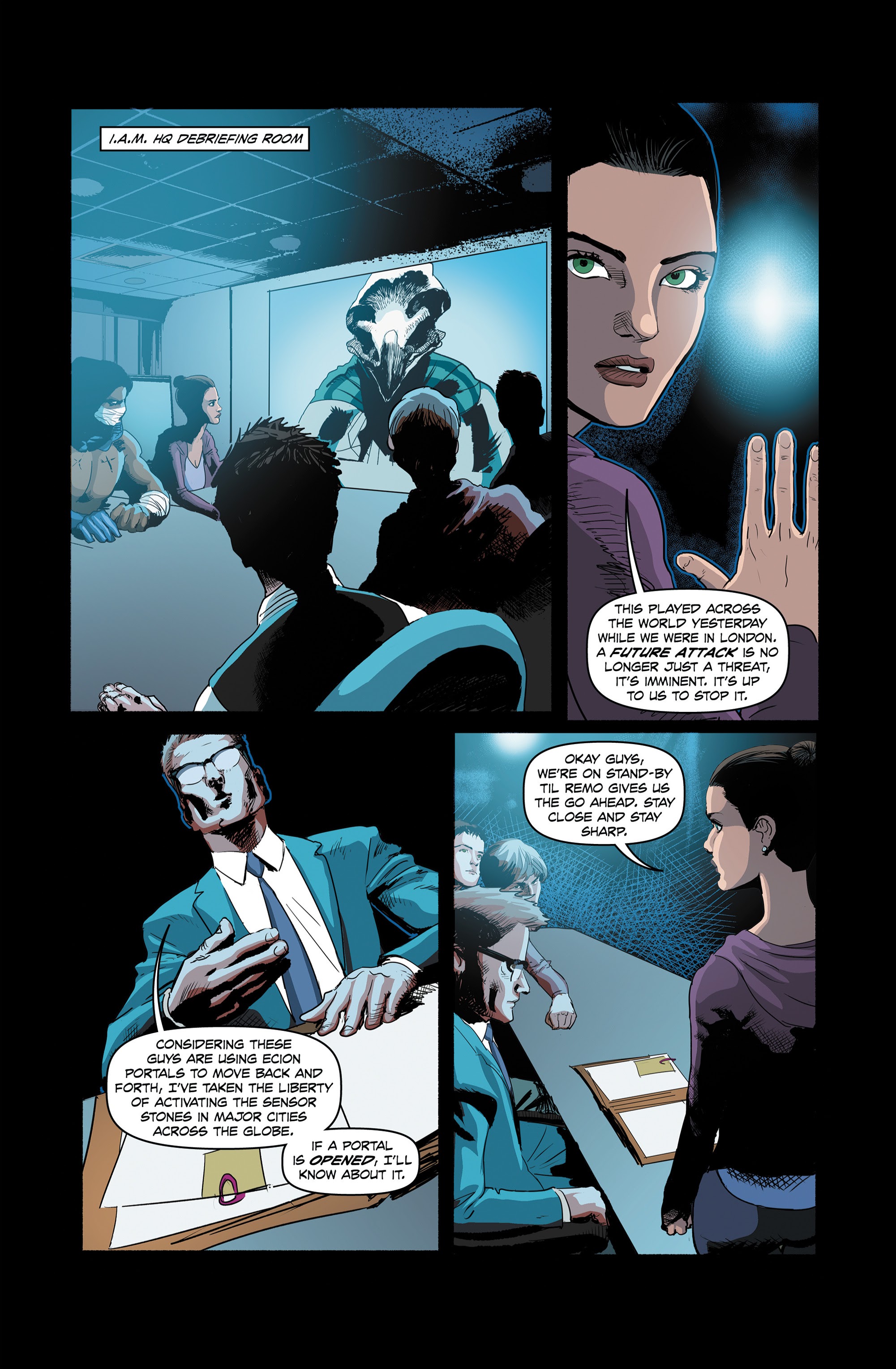 Read online The Agency (2014) comic -  Issue # TPB - 77