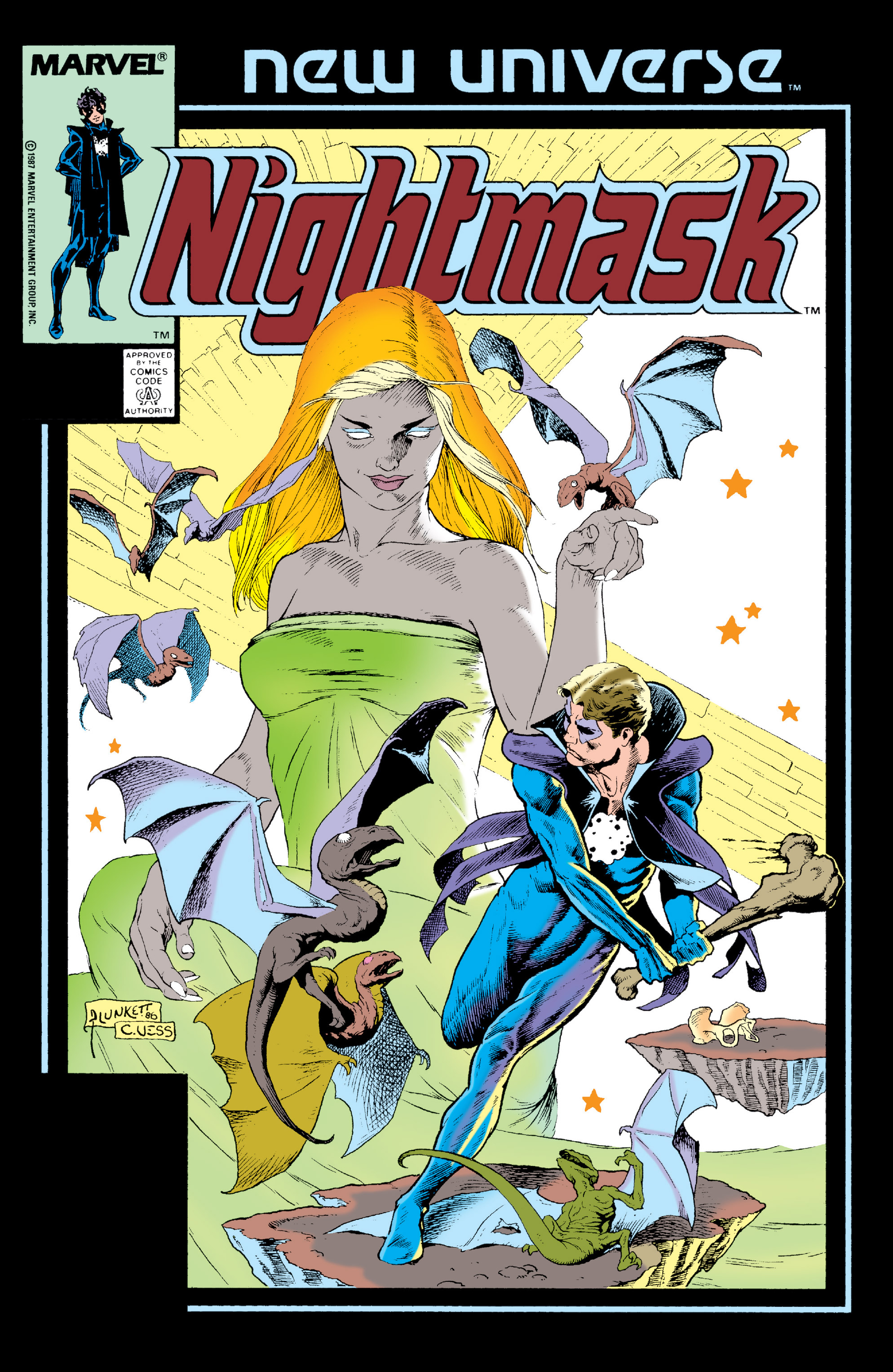 Read online Nightmask comic -  Issue #9 - 1