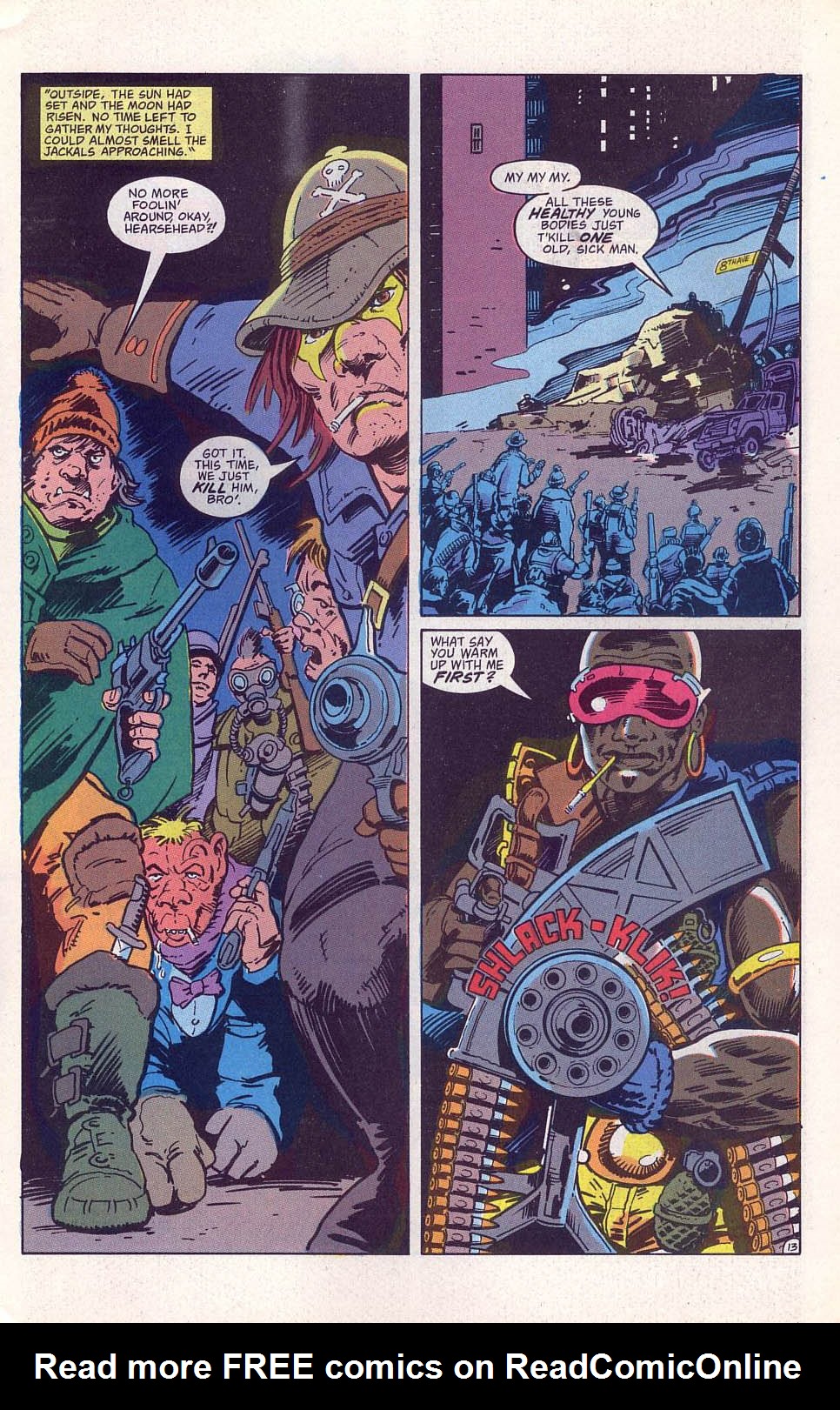 Read online Grimjack comic -  Issue #21 - 14