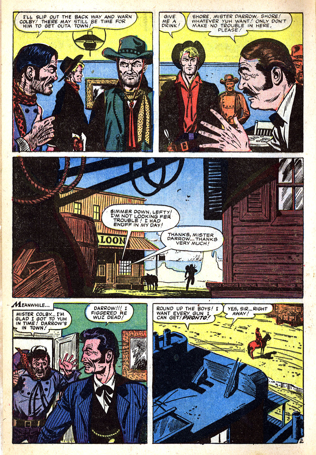 Read online Western Outlaws (1954) comic -  Issue #18 - 4