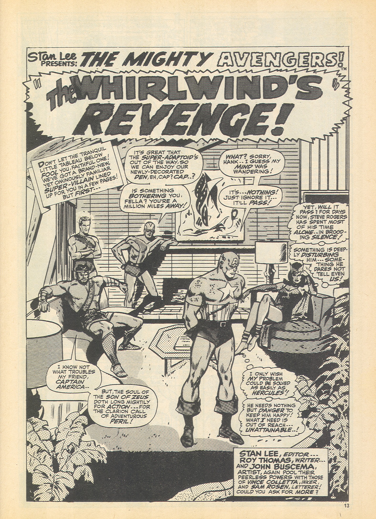Read online The Avengers (1973) comic -  Issue #58 - 13
