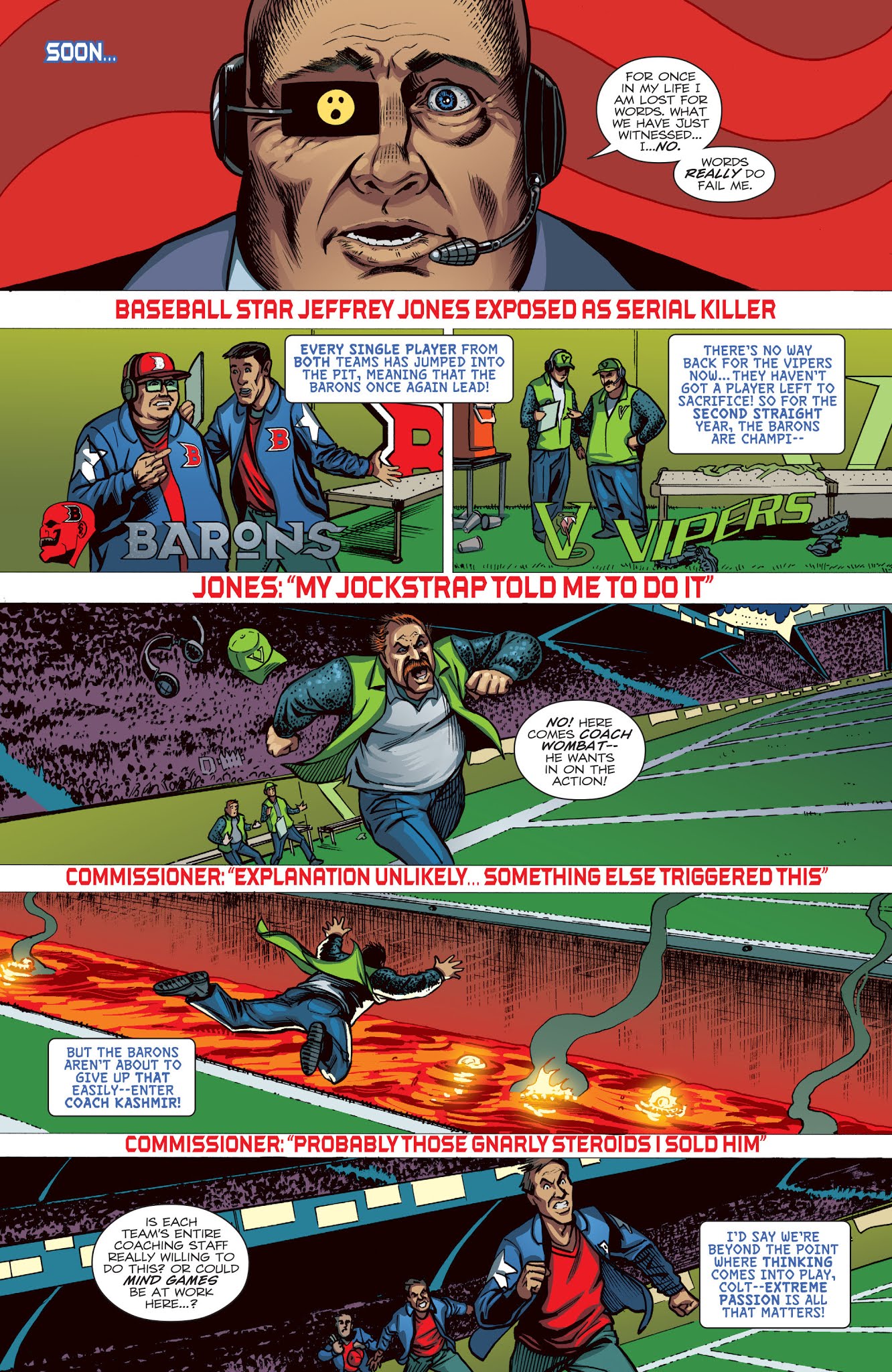 Read online Strange Sports Stories comic -  Issue #3 - 22