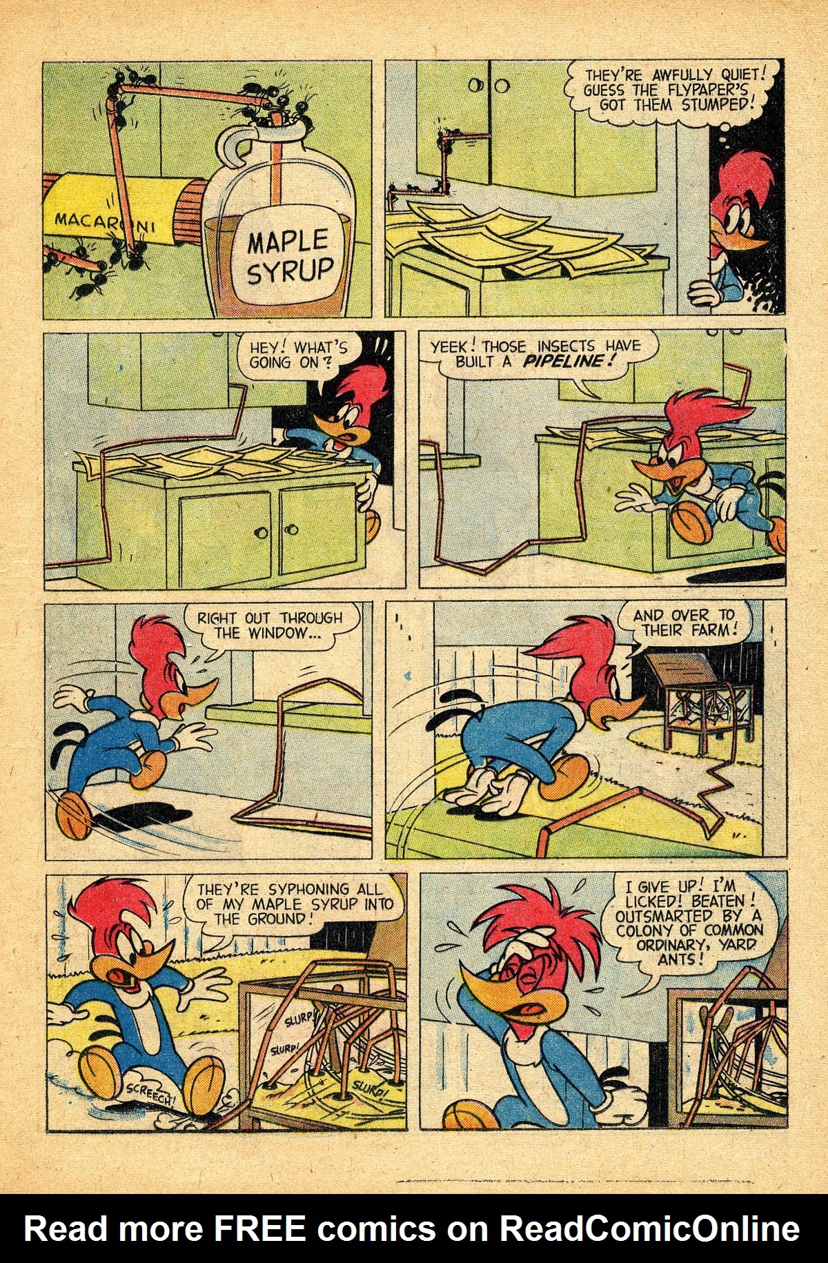 Read online Walter Lantz Woody Woodpecker (1952) comic -  Issue #56 - 13