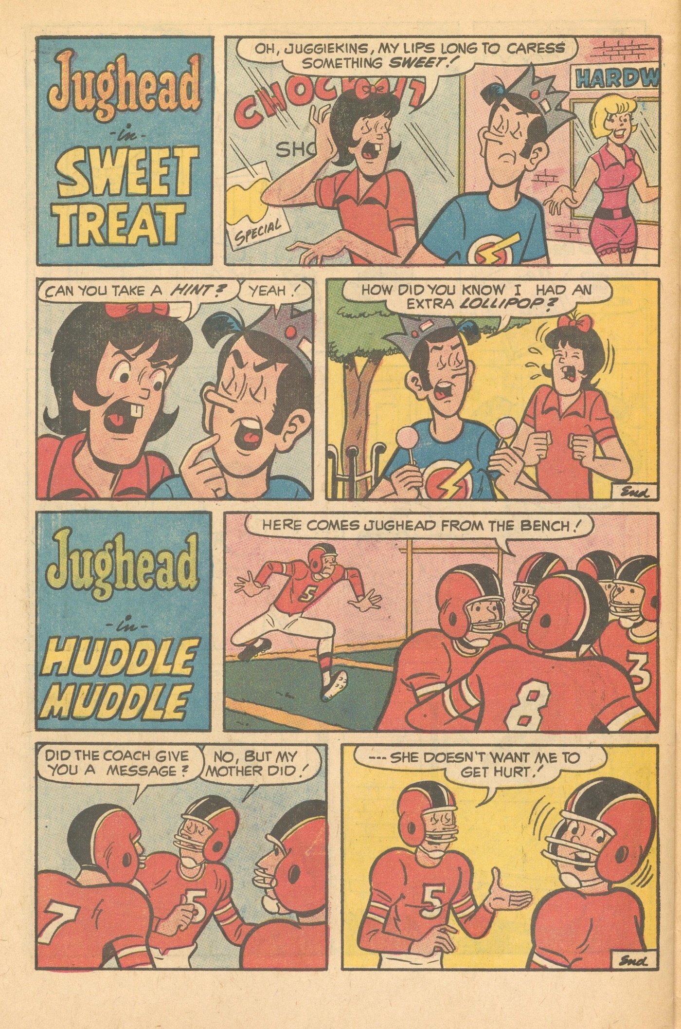 Read online Jughead's Jokes comic -  Issue #27 - 45