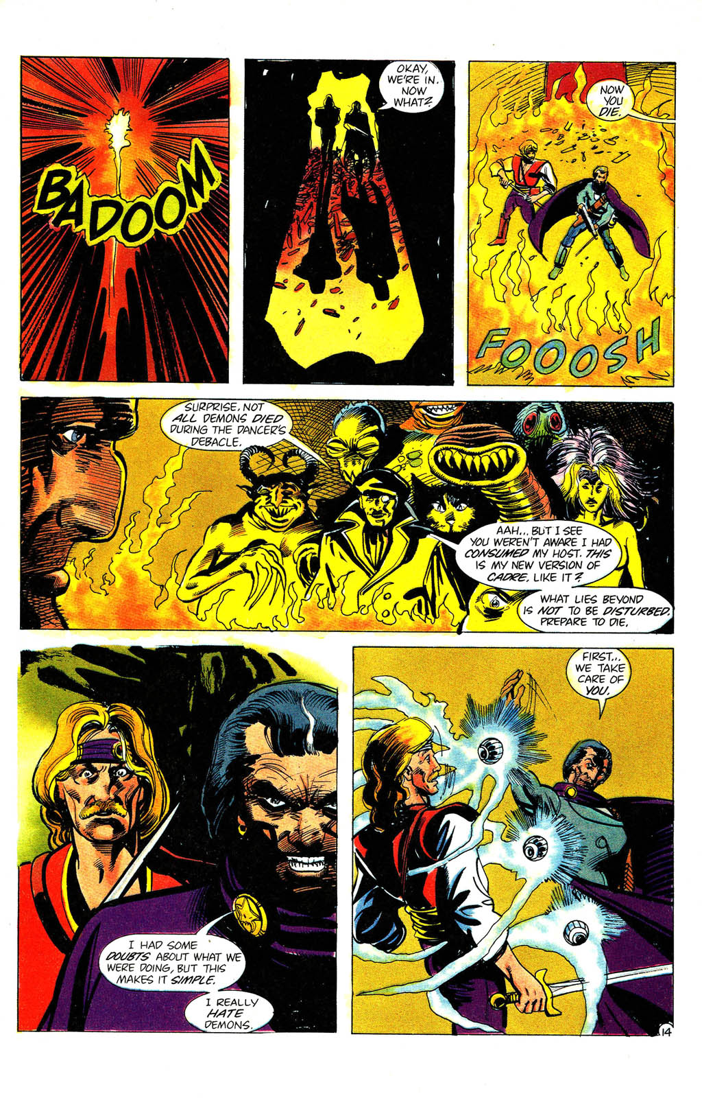 Read online Grimjack comic -  Issue #54 - 17