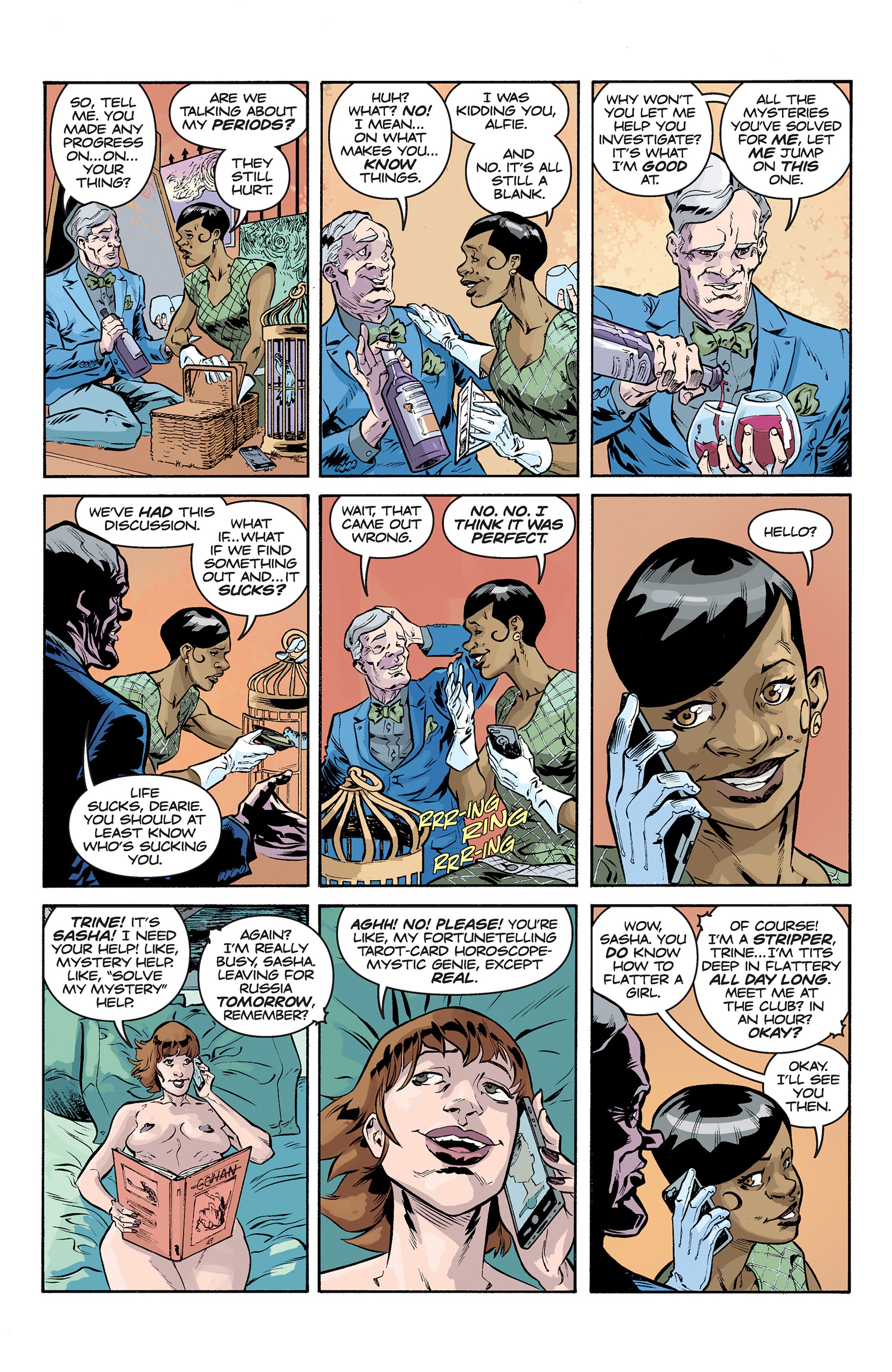 Read online Mystery Girl comic -  Issue #2 - 7