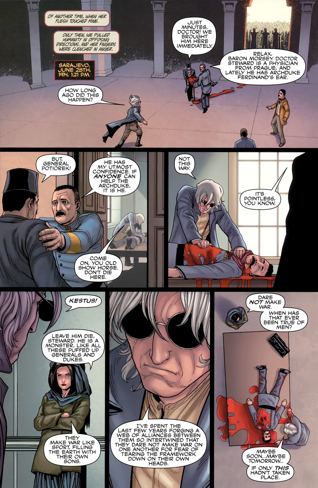 Read online Days Missing: Kestus comic -  Issue #4 - 14