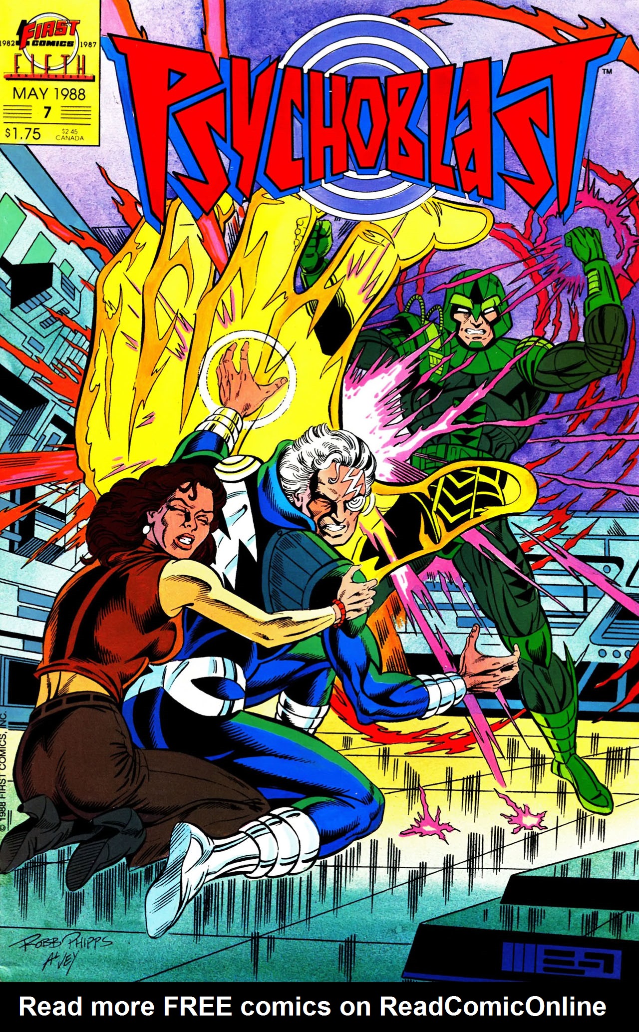 Read online Psychoblast comic -  Issue #7 - 1