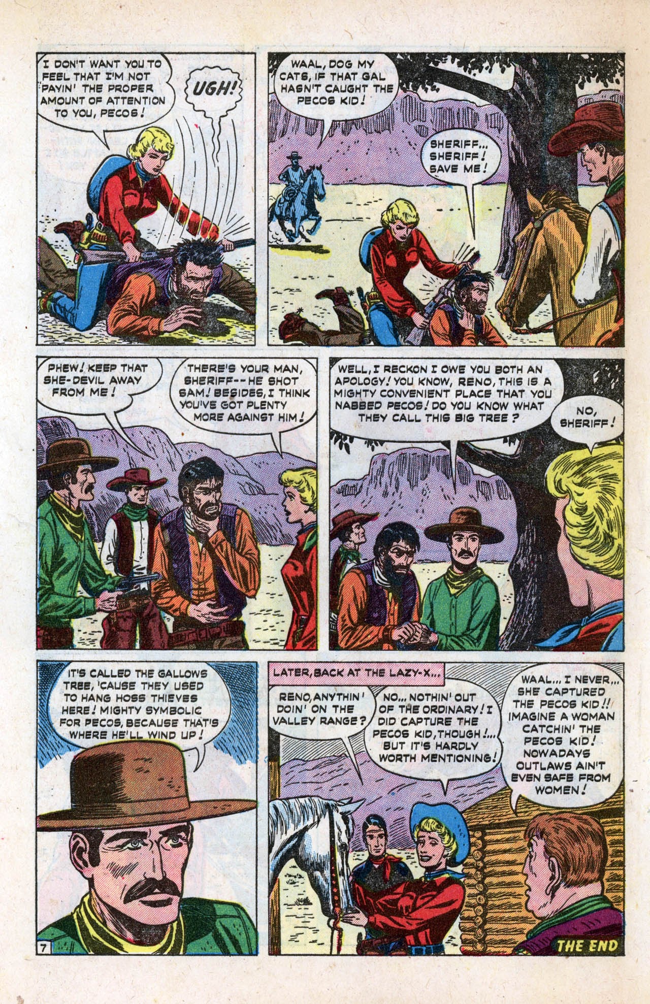 Read online Reno Browne, Hollywood's Greatest Cowgirl comic -  Issue #50 - 48