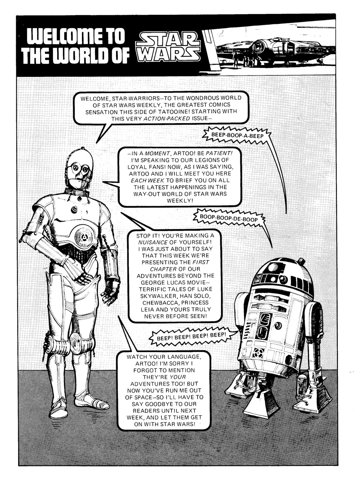Read online Star Wars Weekly comic -  Issue #13 - 2