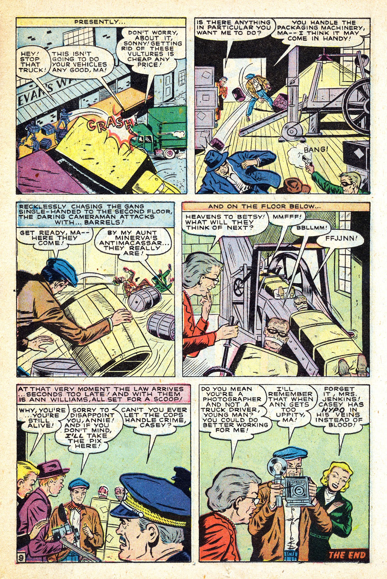 Read online Casey Crime Photographer comic -  Issue #4 - 22