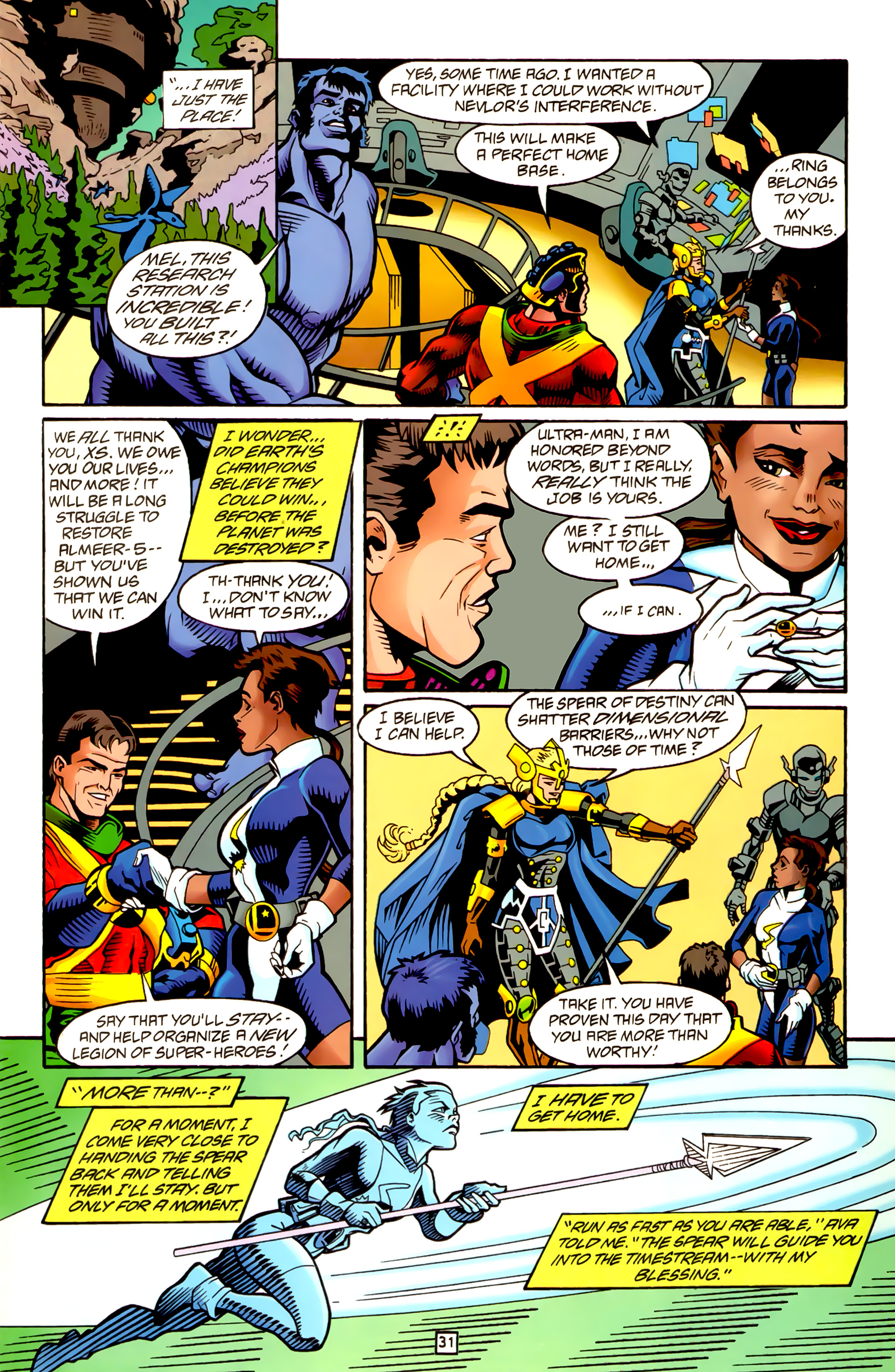 Read online Legionnaires comic -  Issue # _Annual 3 - 34
