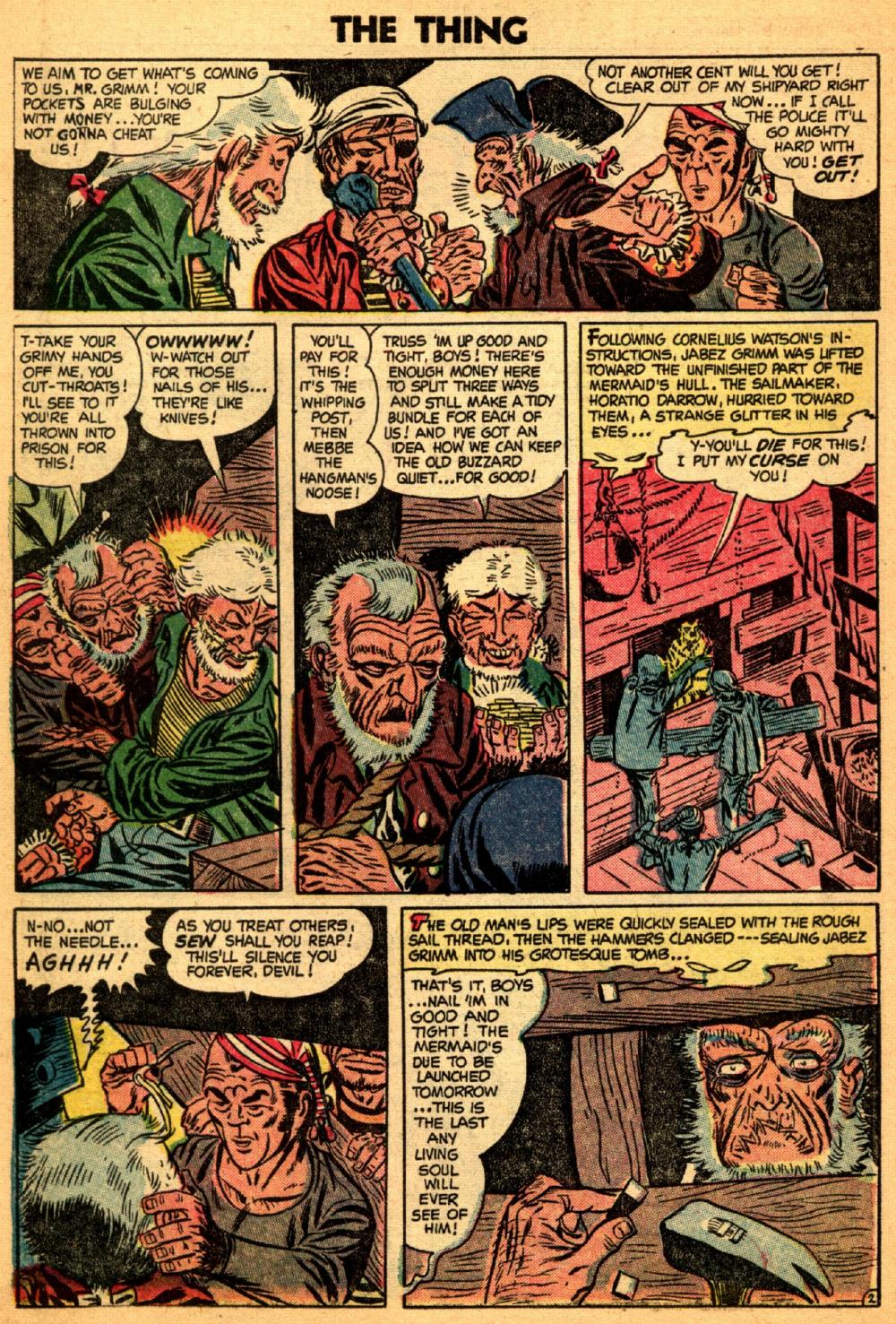 Read online The Thing! (1952) comic -  Issue #15 - 10