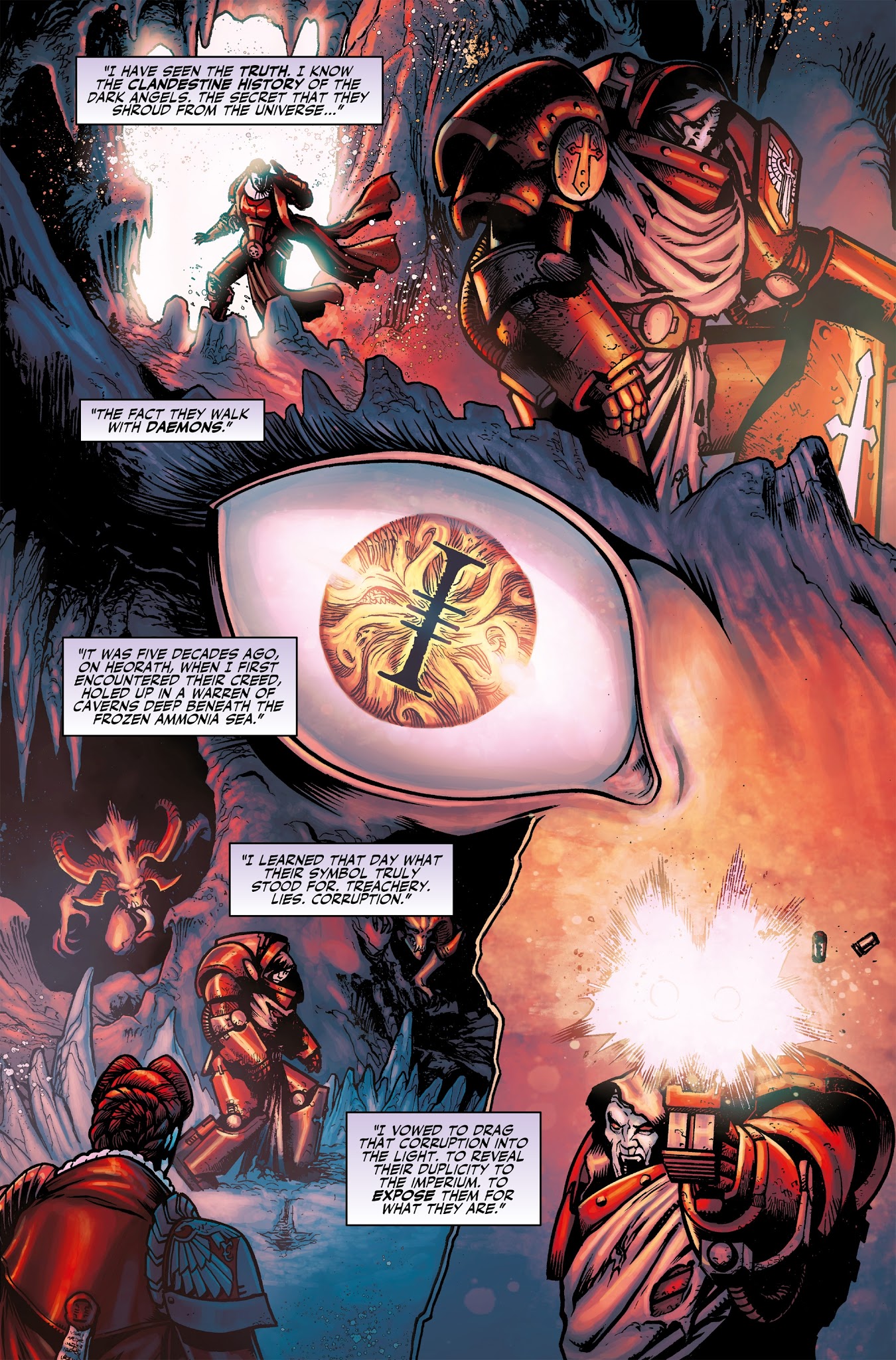 Read online Warhammer 40,000: Will of Iron comic -  Issue #9 - 14