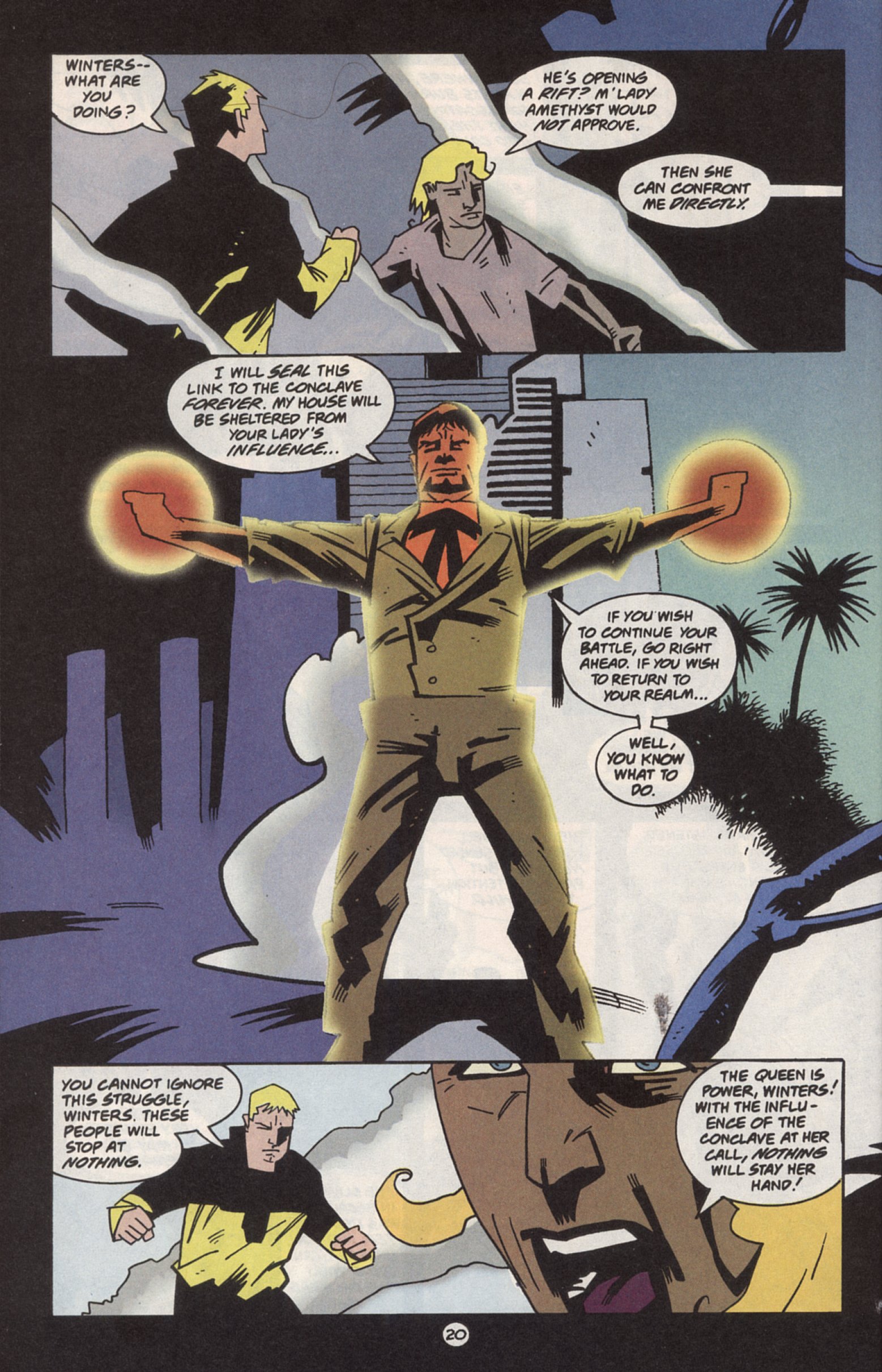 Read online Night Force comic -  Issue #8 - 21