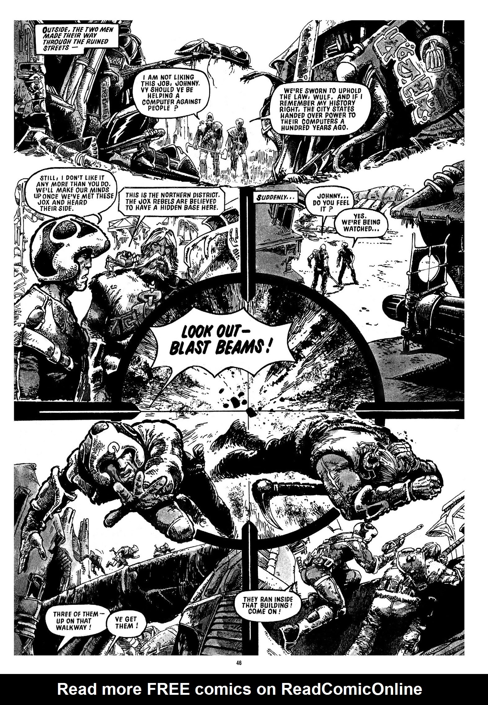 Read online Strontium Dog Search and Destroy: The Starlord Years comic -  Issue # TPB - 45