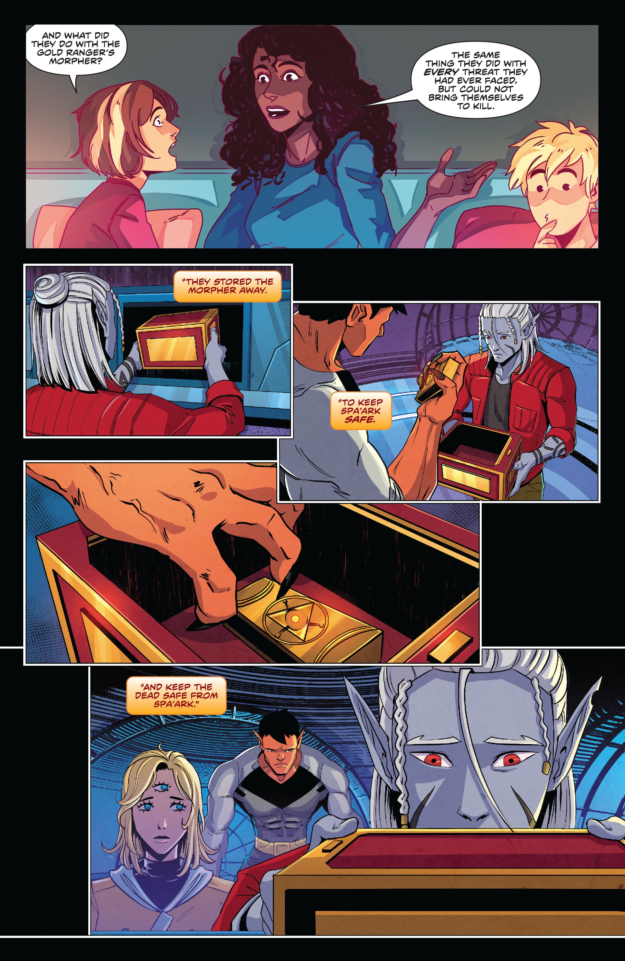Read online Power Rangers Unlimited comic -  Issue # The Death Ranger - 41
