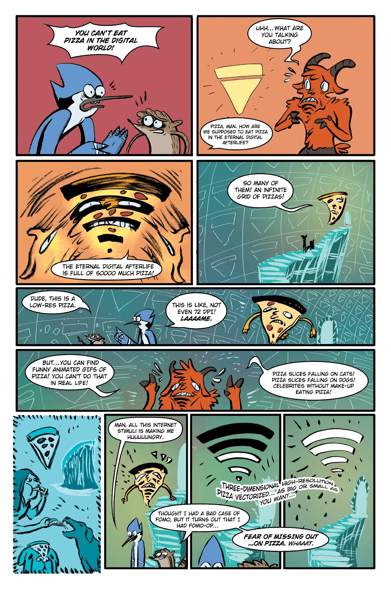 Read online Regular Show: Parks and Wreck comic -  Issue # TPB - 16