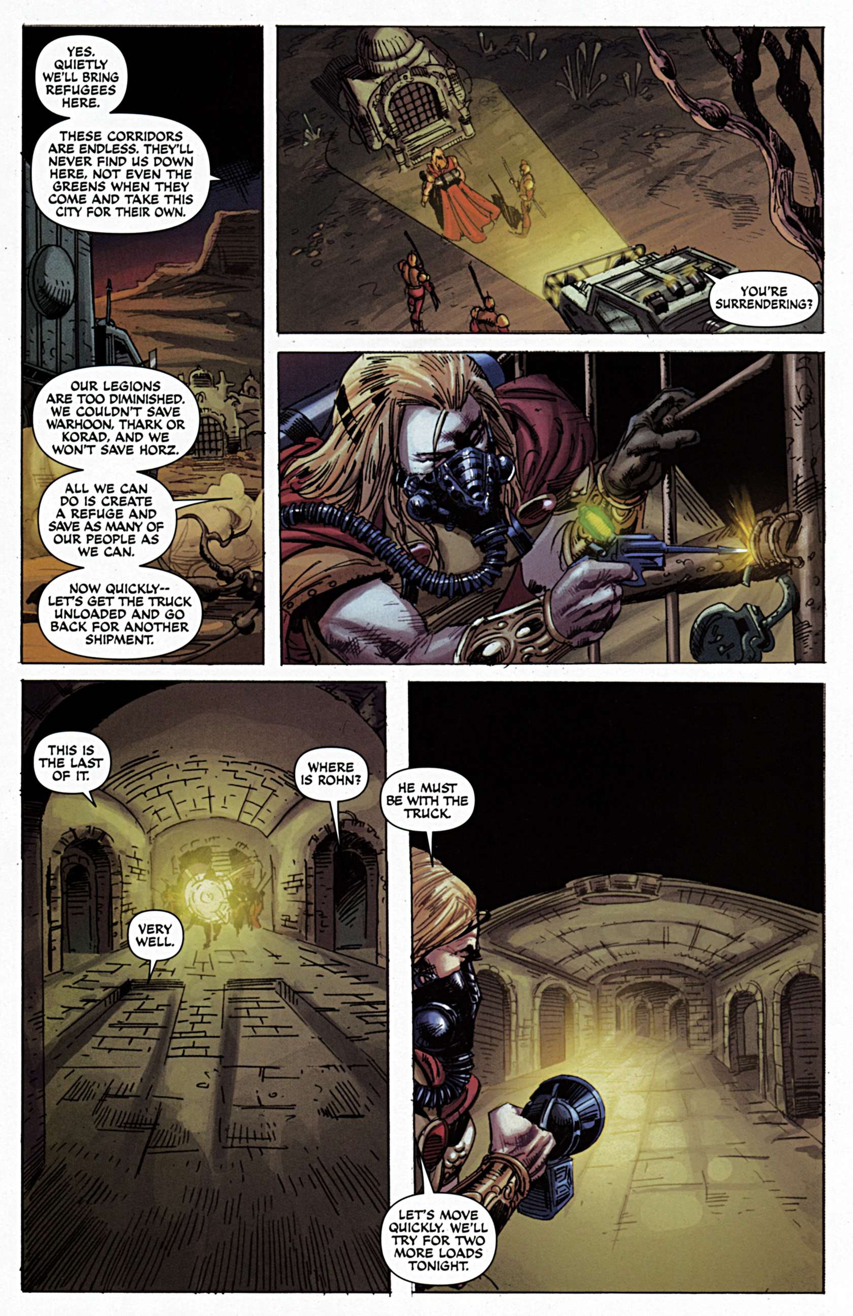 Read online Warlord of Mars: Fall of Barsoom comic -  Issue #4 - 17