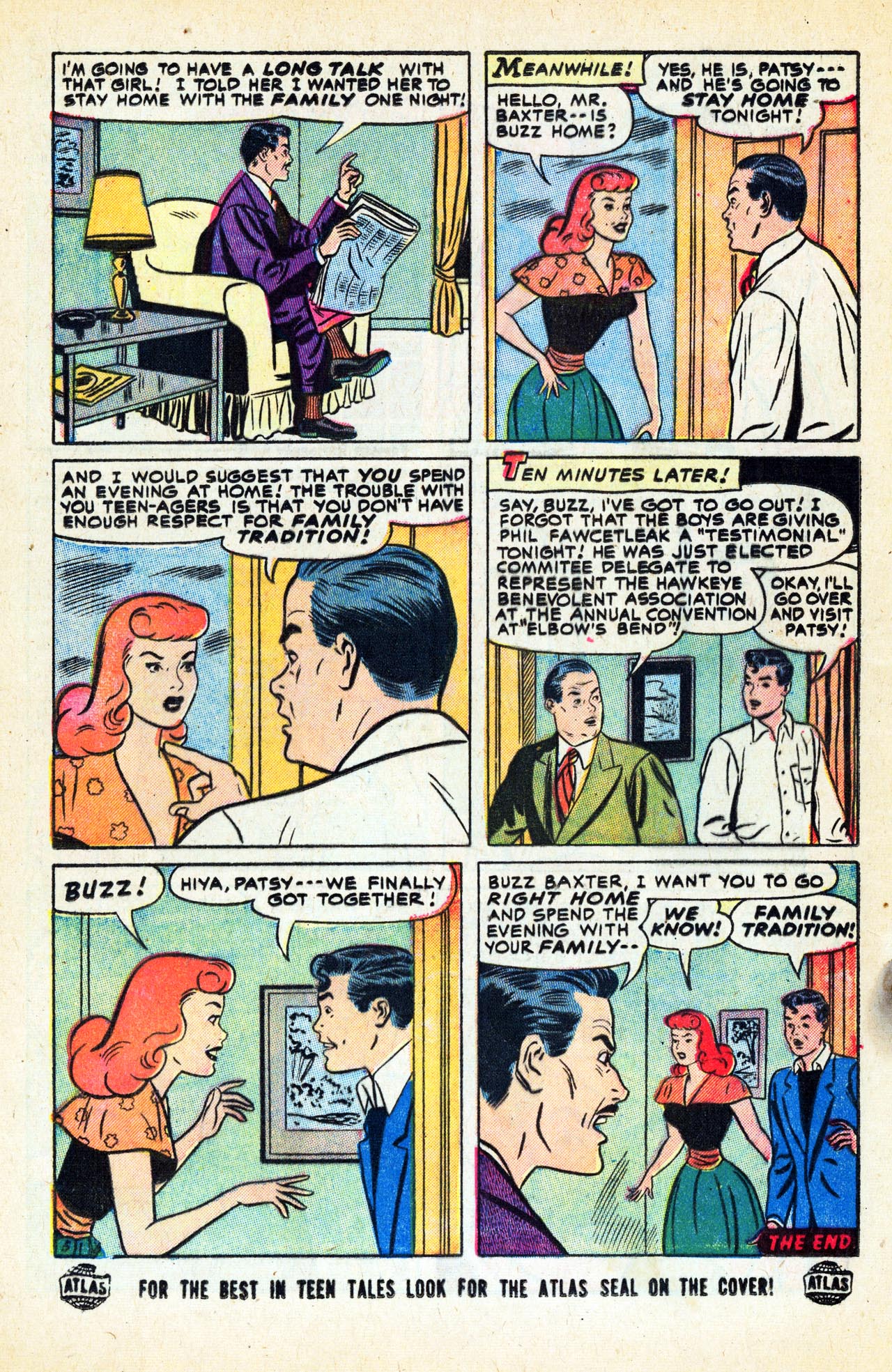 Read online Patsy and Hedy comic -  Issue #19 - 16