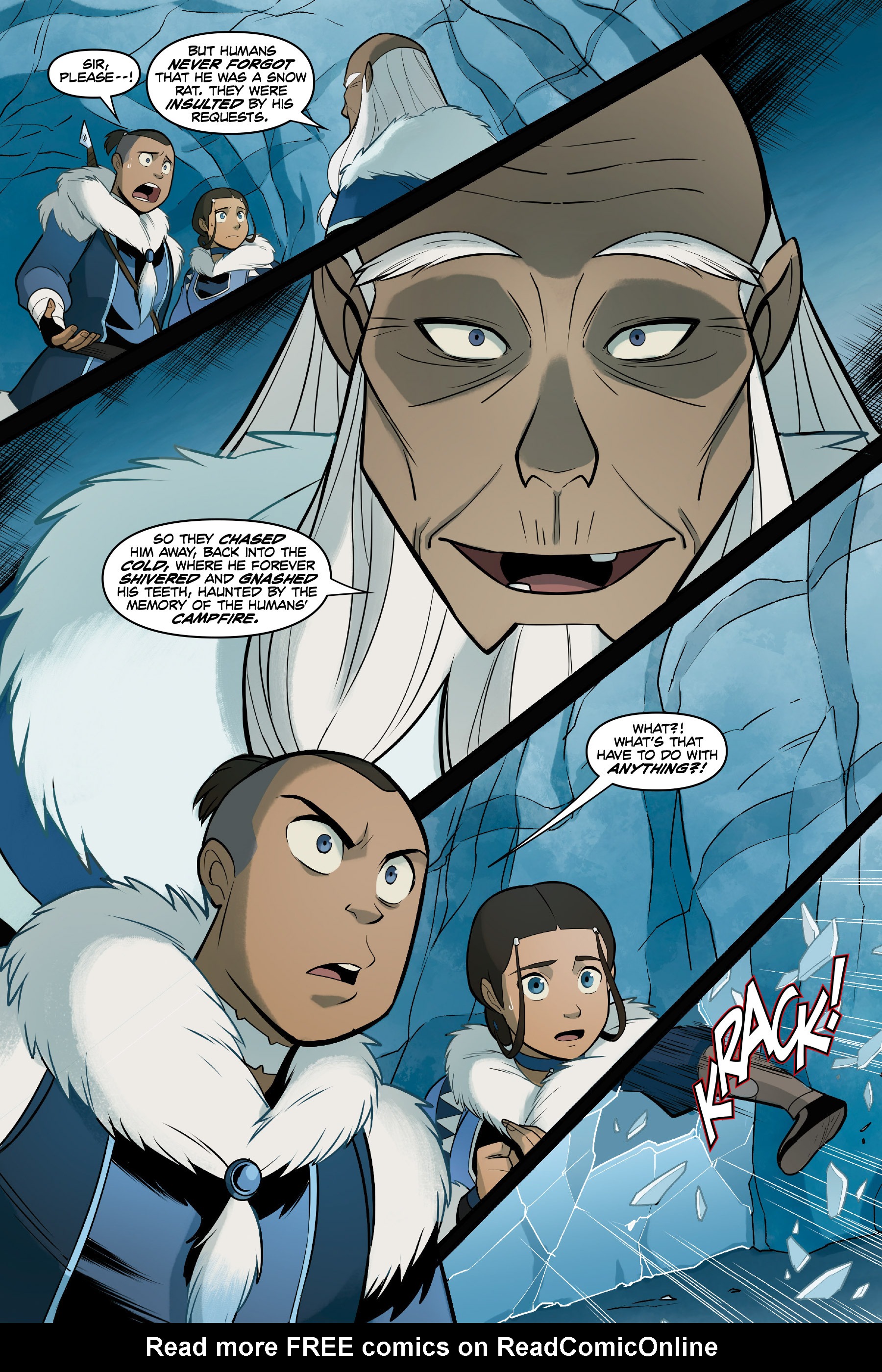 Read online Nickelodeon Avatar: The Last Airbender - North and South comic -  Issue #1 - 65