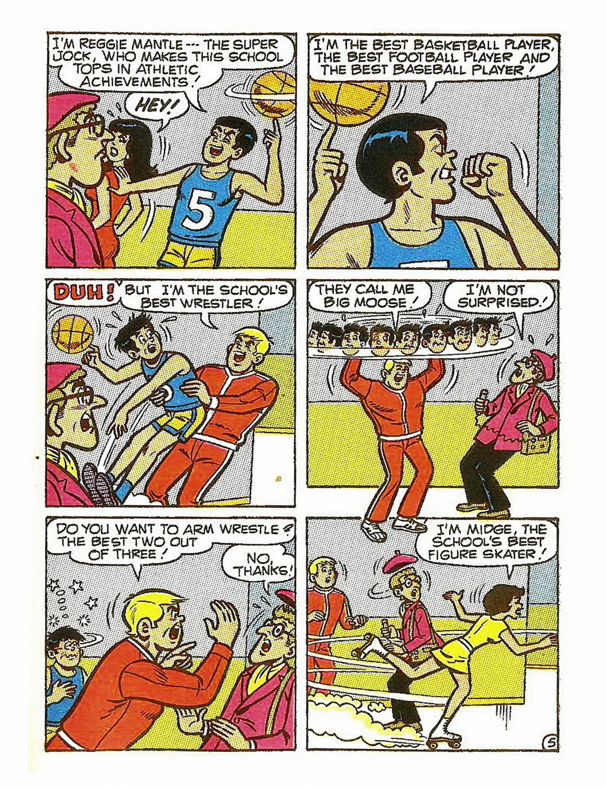 Read online Archie's Double Digest Magazine comic -  Issue #56 - 169
