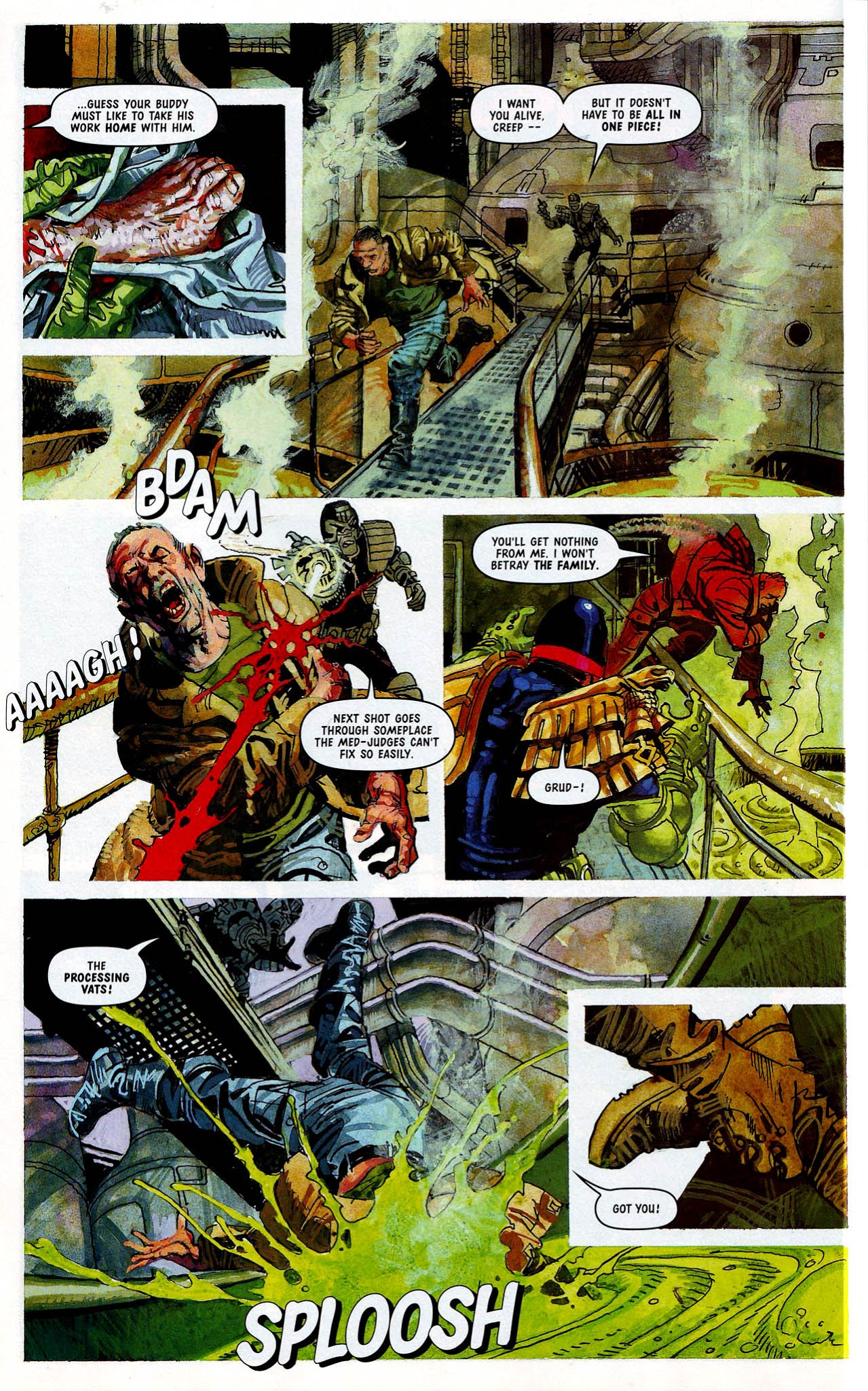 Read online Judge Dredd Megazine (vol. 4) comic -  Issue #11 - 12