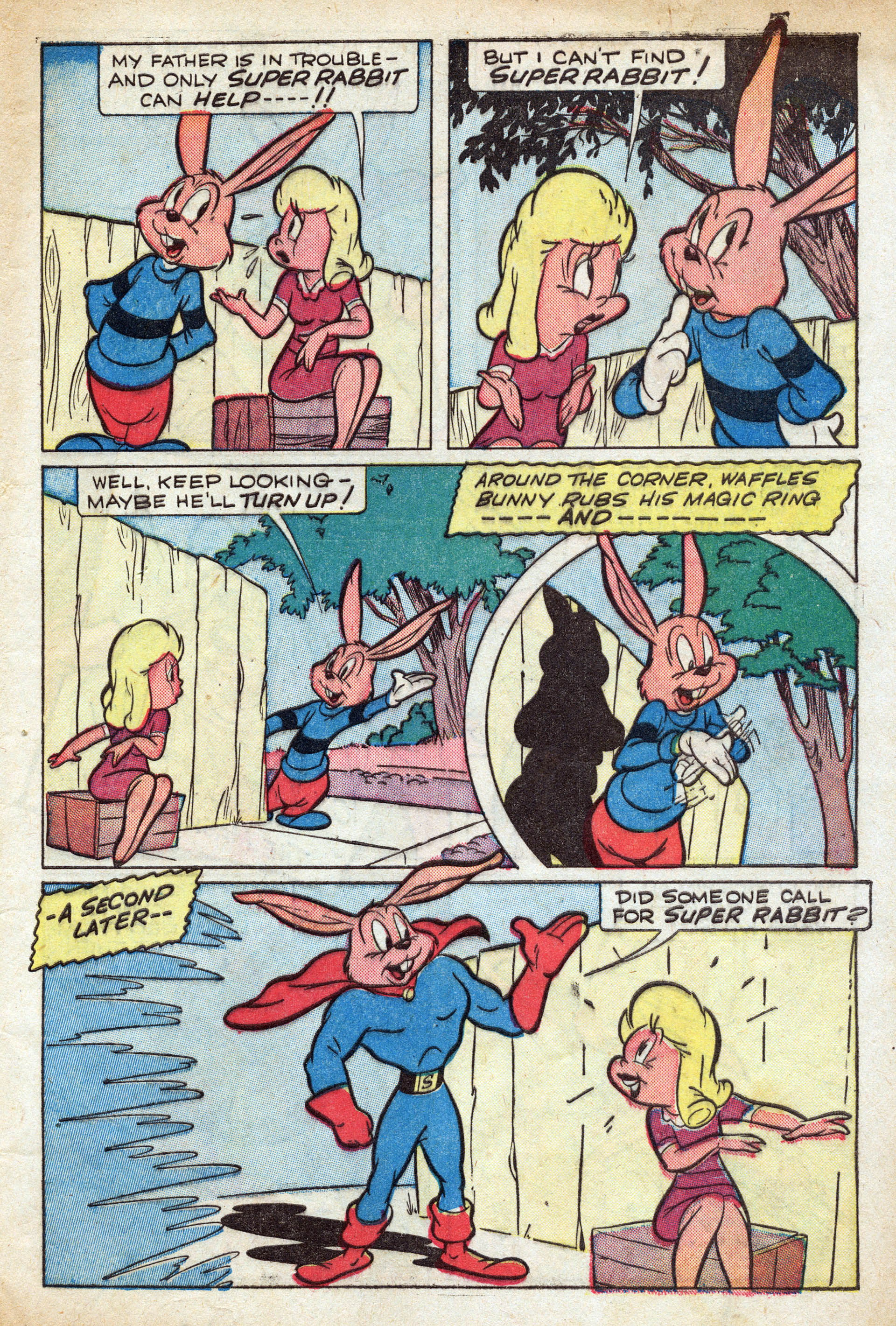 Read online Super Rabbit comic -  Issue #5 - 6