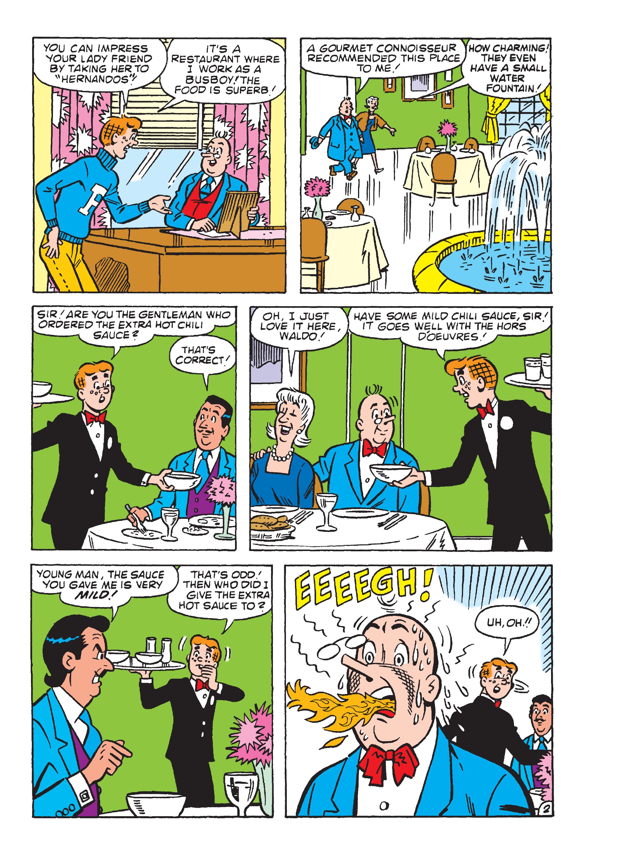 Read online Archie's Double Digest Magazine comic -  Issue #274 - 191