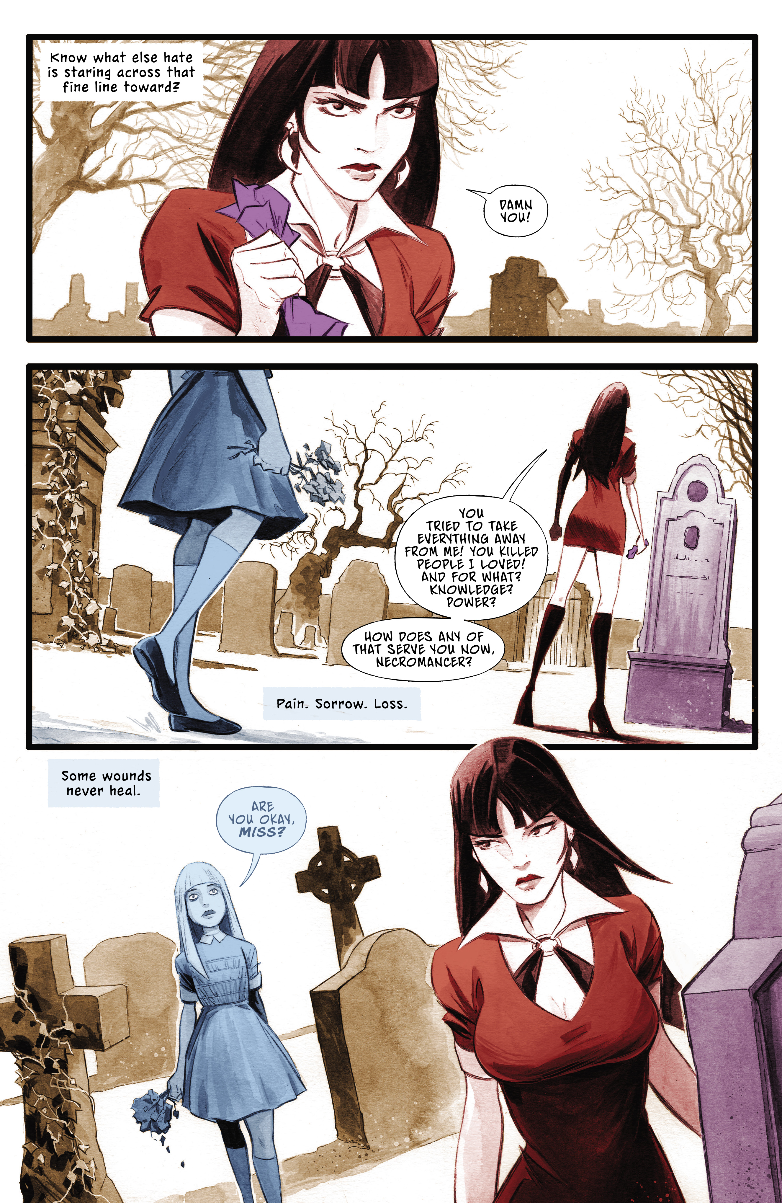 Read online Vampirella: Dead Flowers comic -  Issue #1 - 16