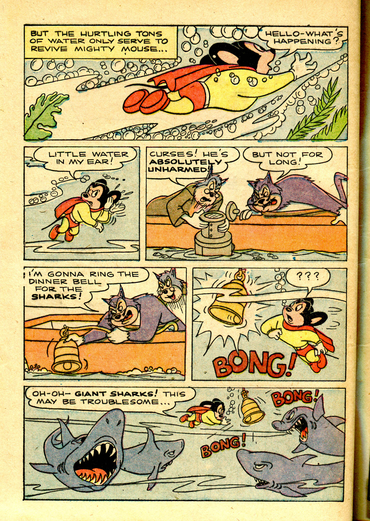 Read online Paul Terry's Mighty Mouse Comics comic -  Issue #42 - 95