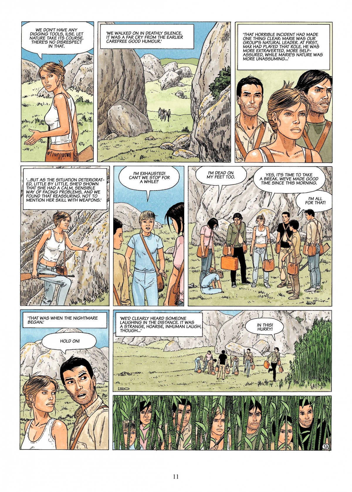 Read online The Survivors comic -  Issue #2 - 11